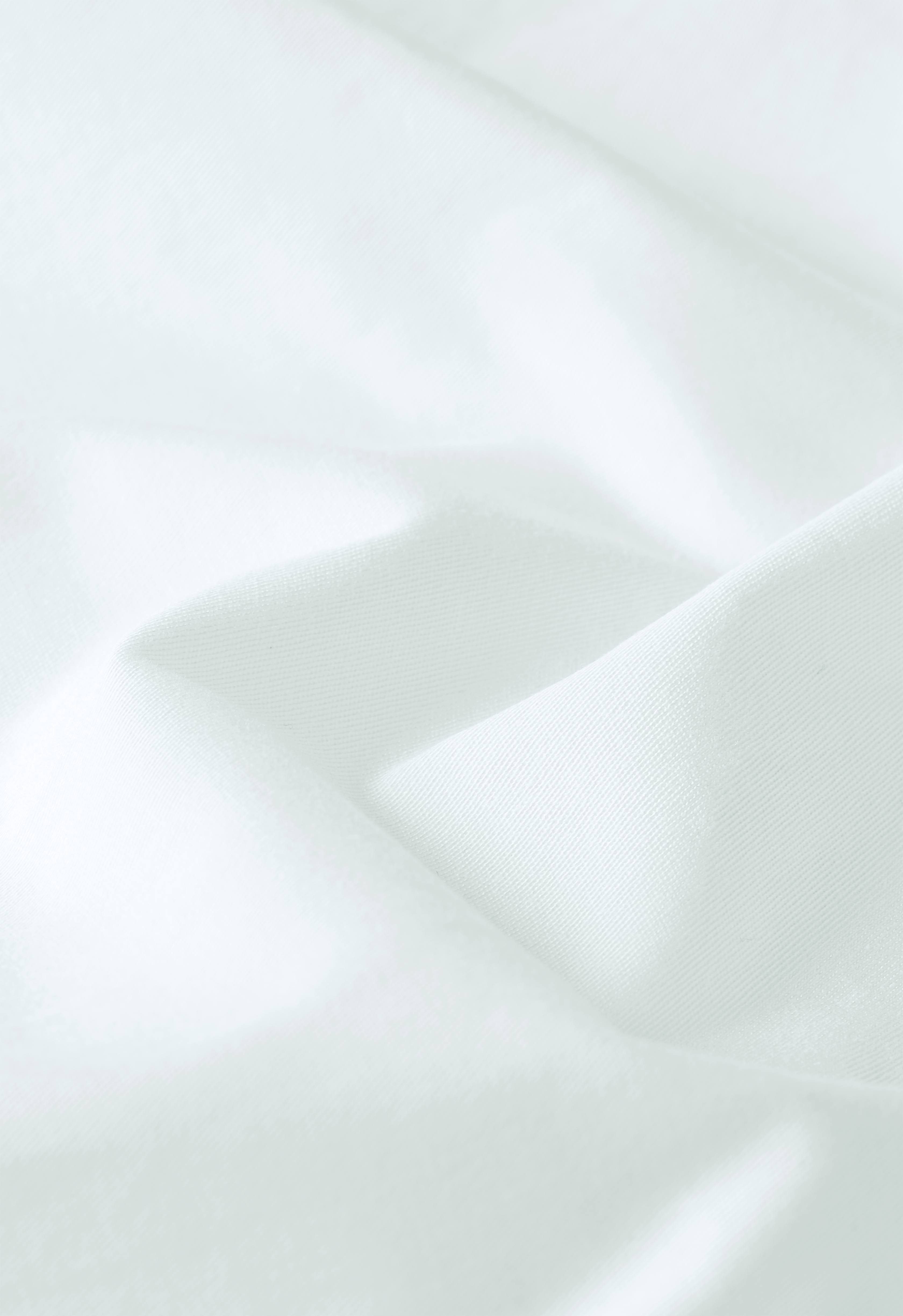 Poplin Long Shirt | White