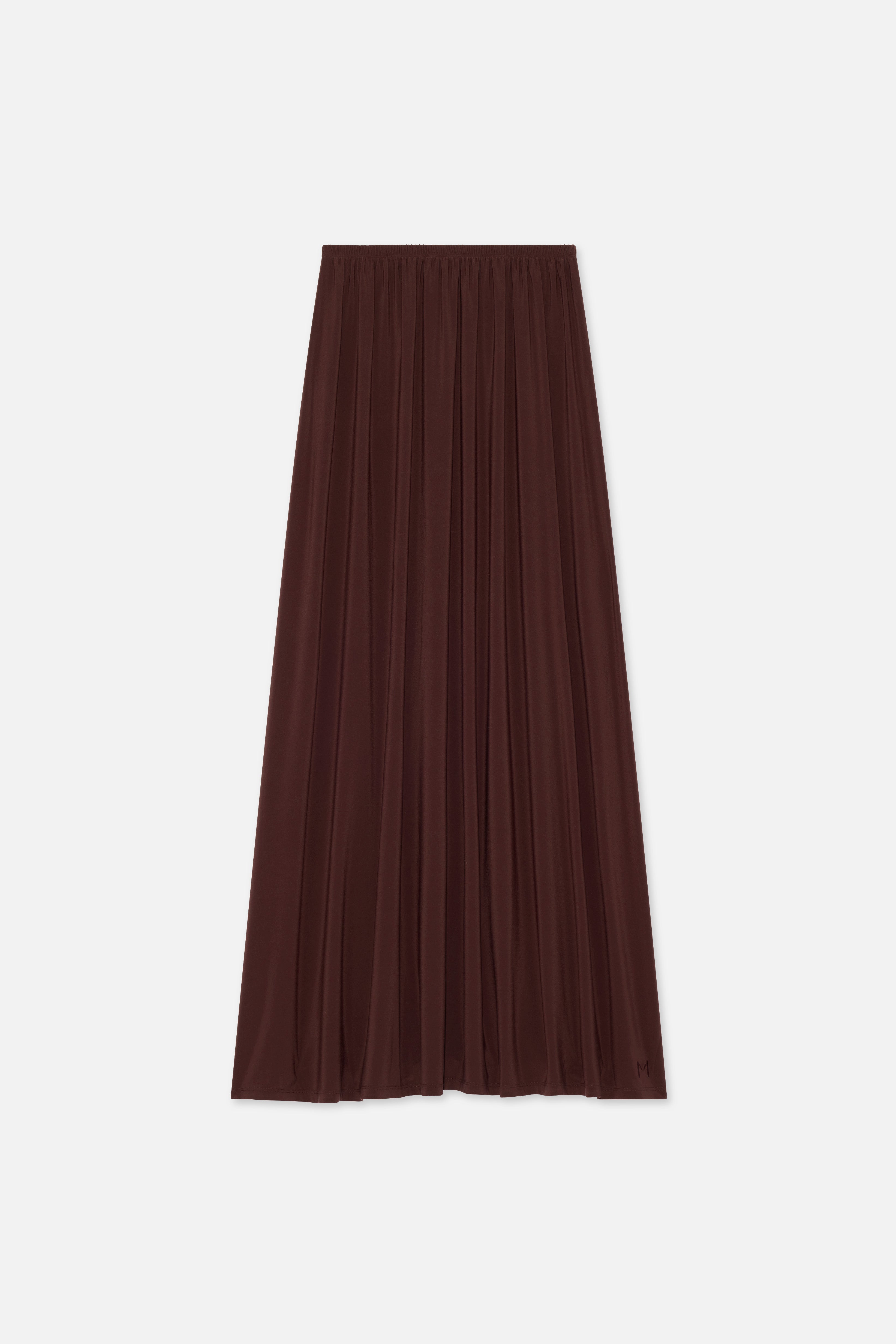 Premium Jersey Prayer Skirt | Dark Cherry