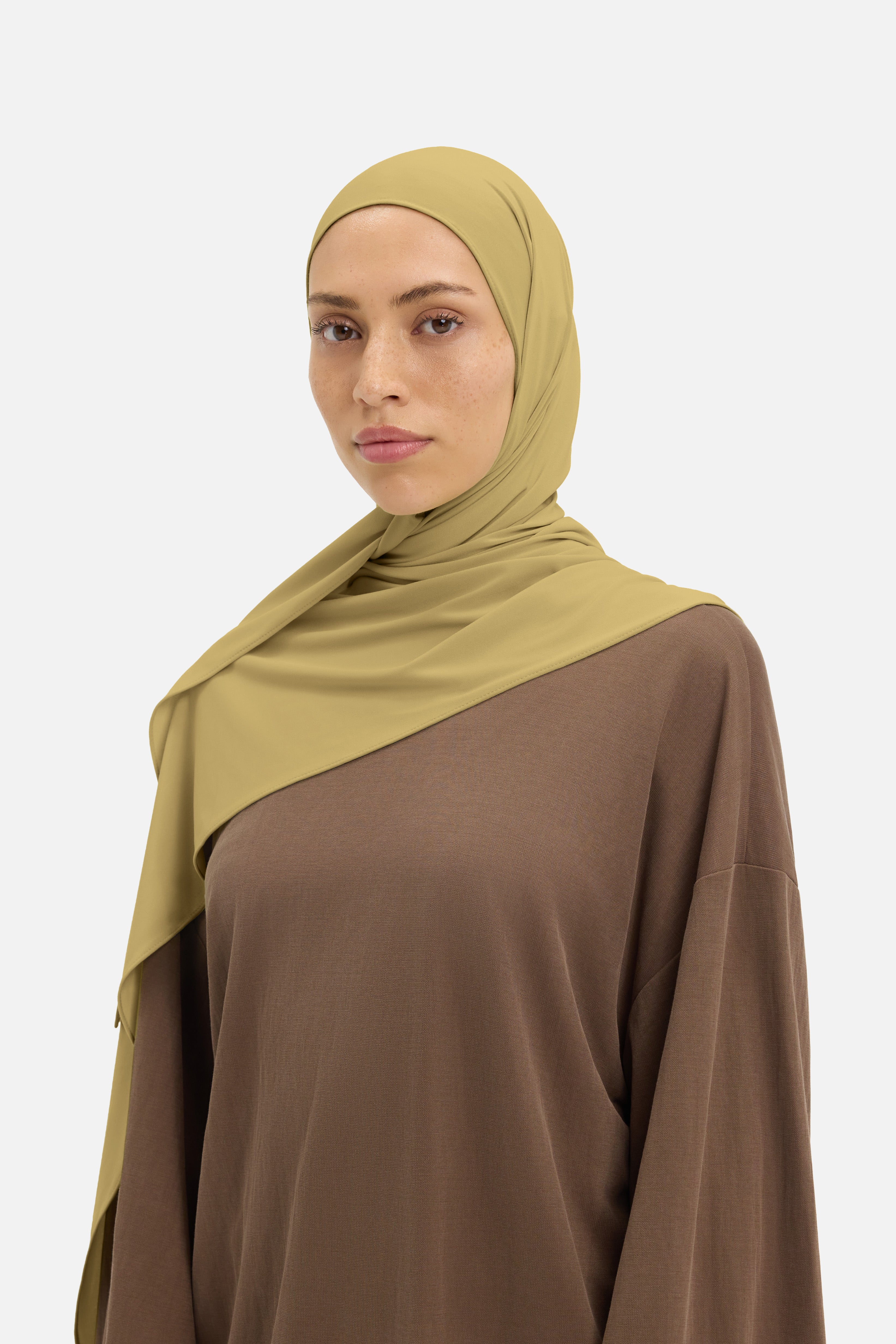 Premium Jersey Scarf | Ground Basil