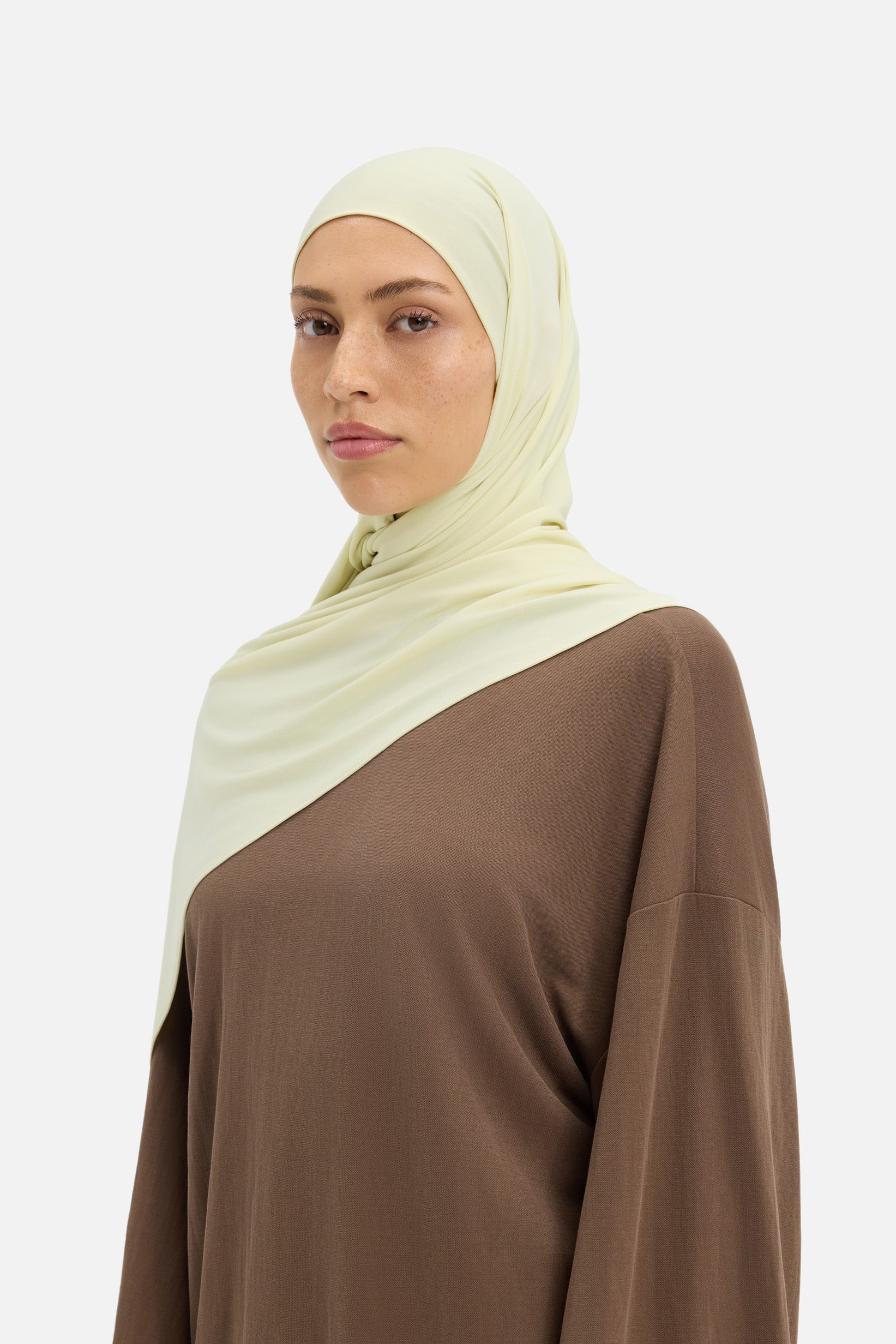 Premium Jersey Scarf | Light Moss