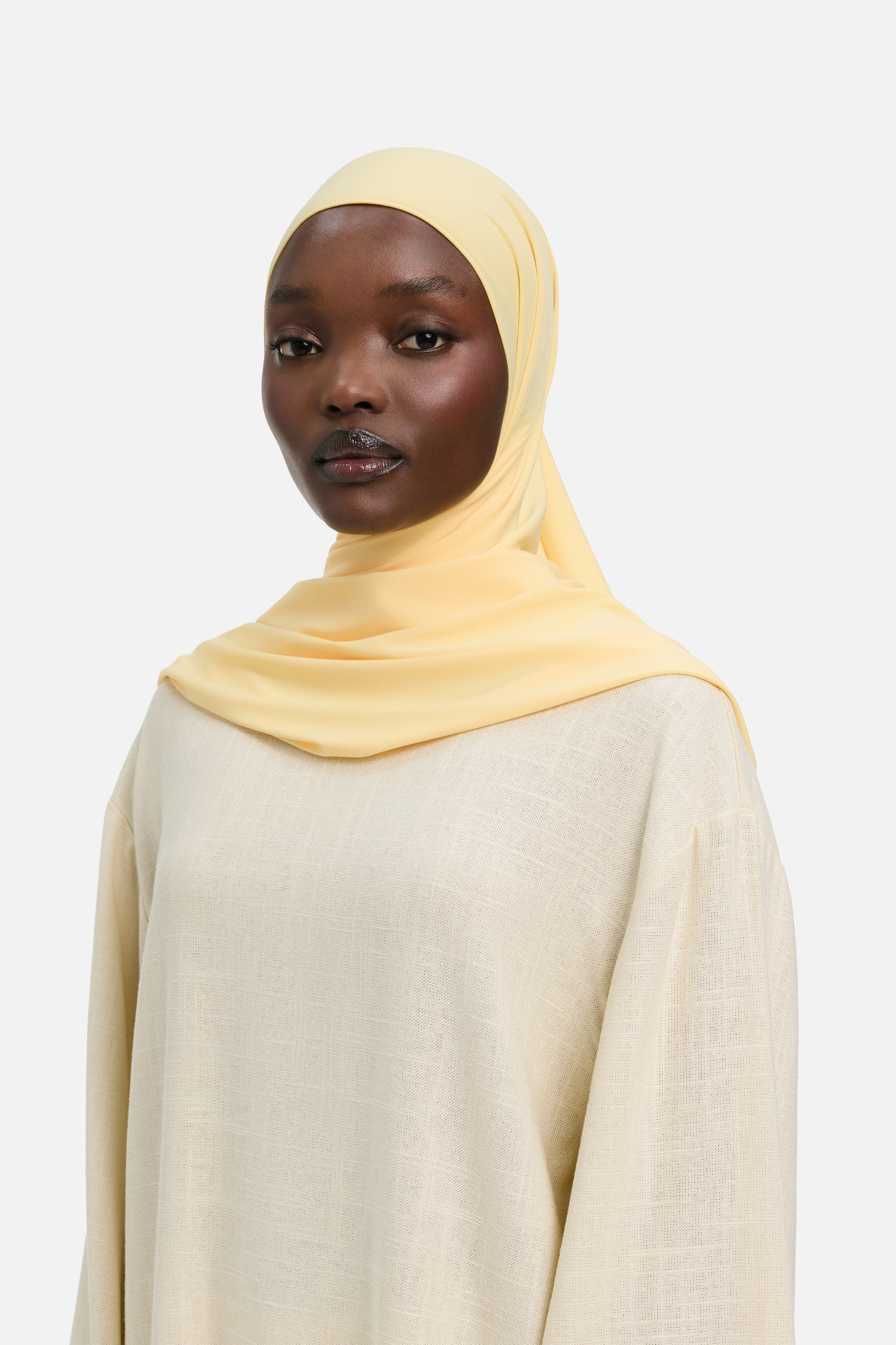 Premium Jersey Scarf | Yellow Sunlight