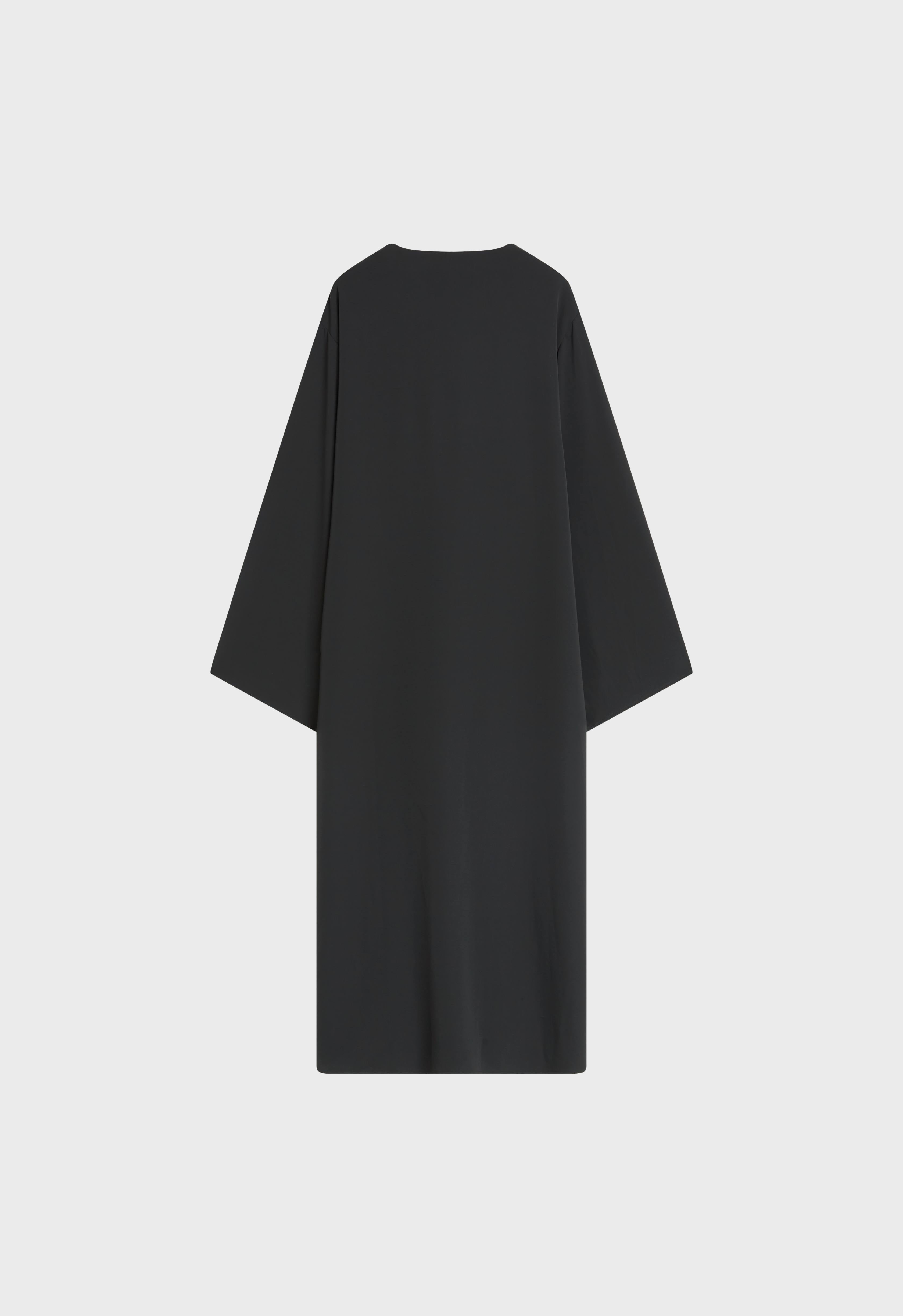 Roll Up Kaftan Dress | Black