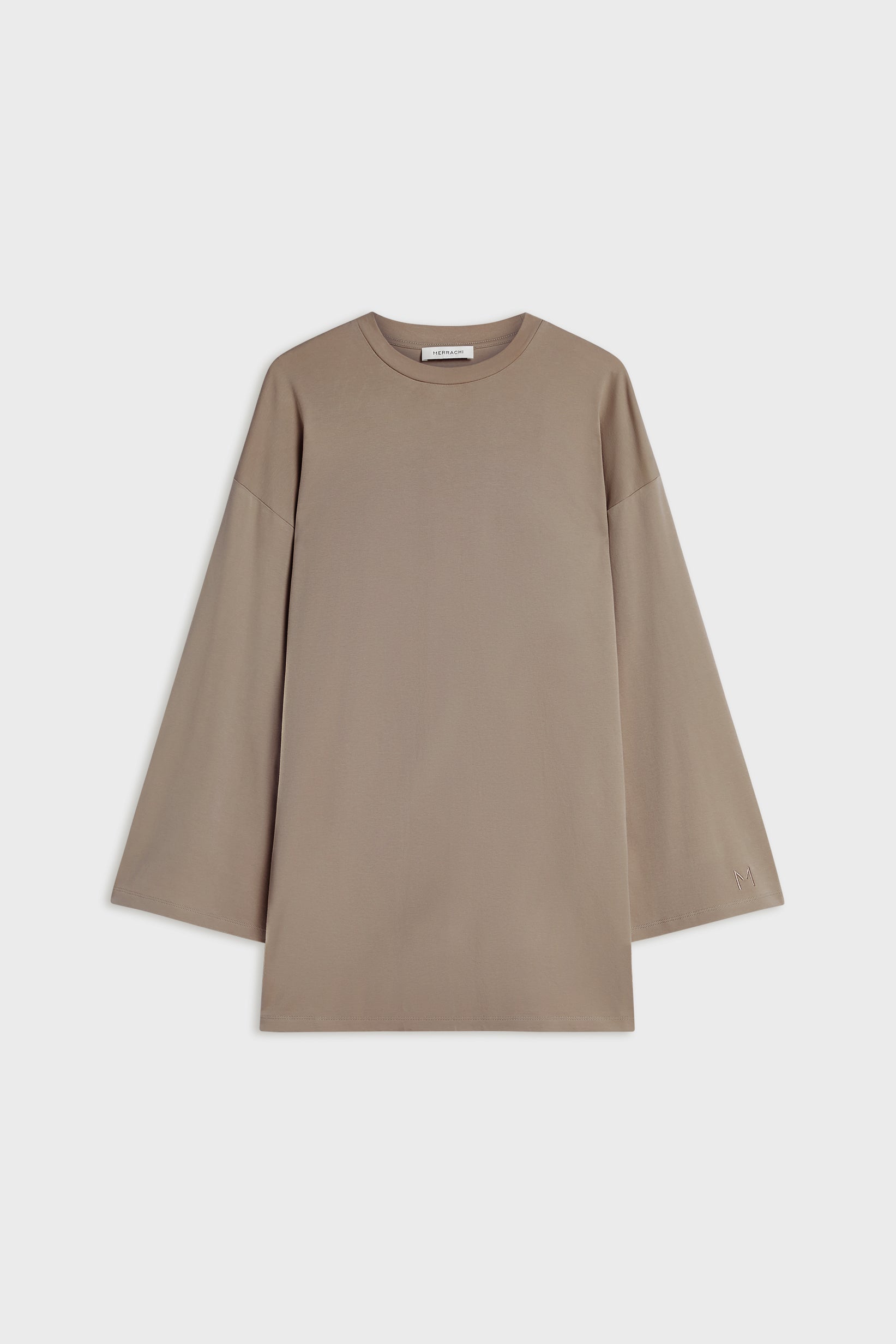 Summer Jersey Top | Taupe