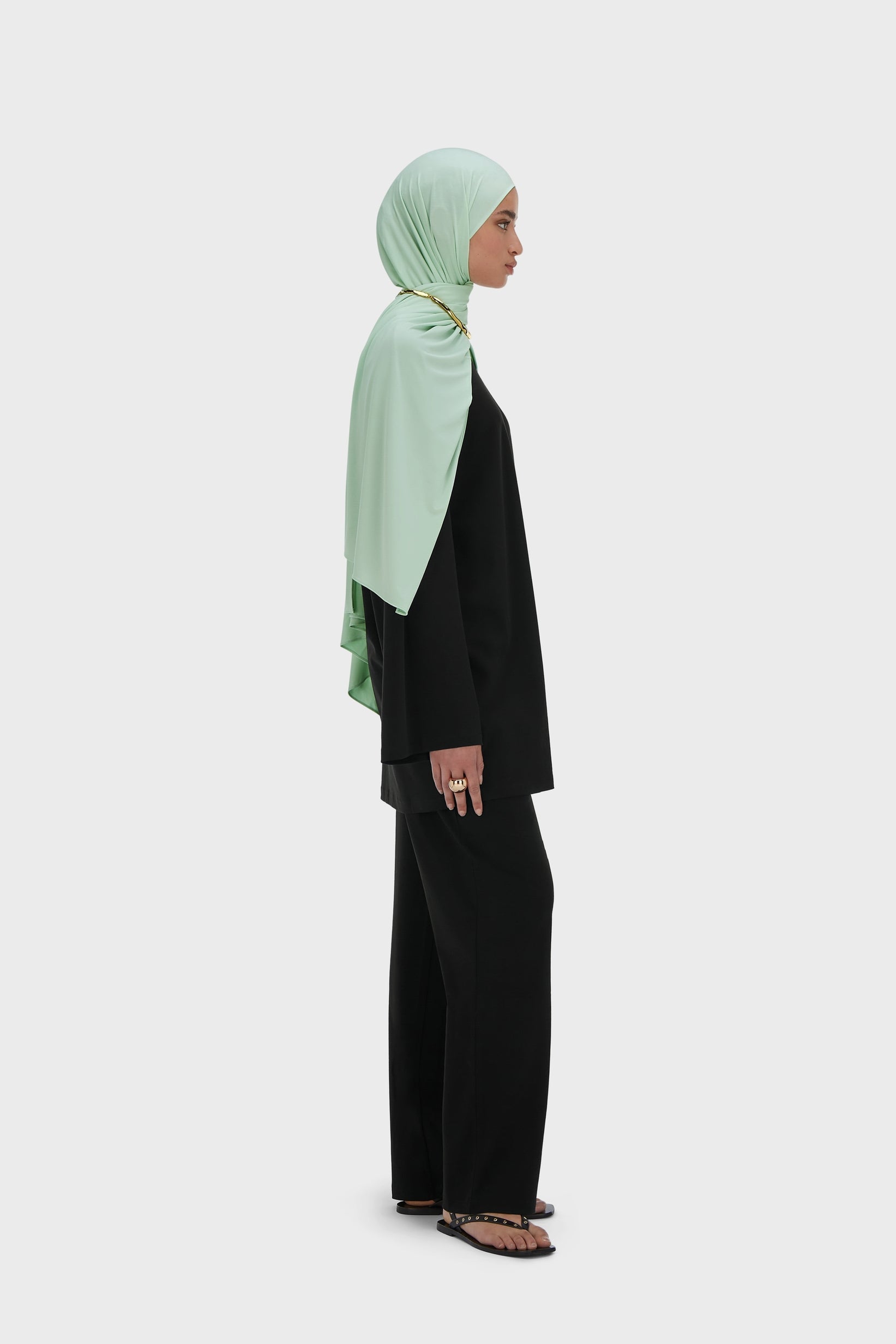 Summer Jersey Pants | Black