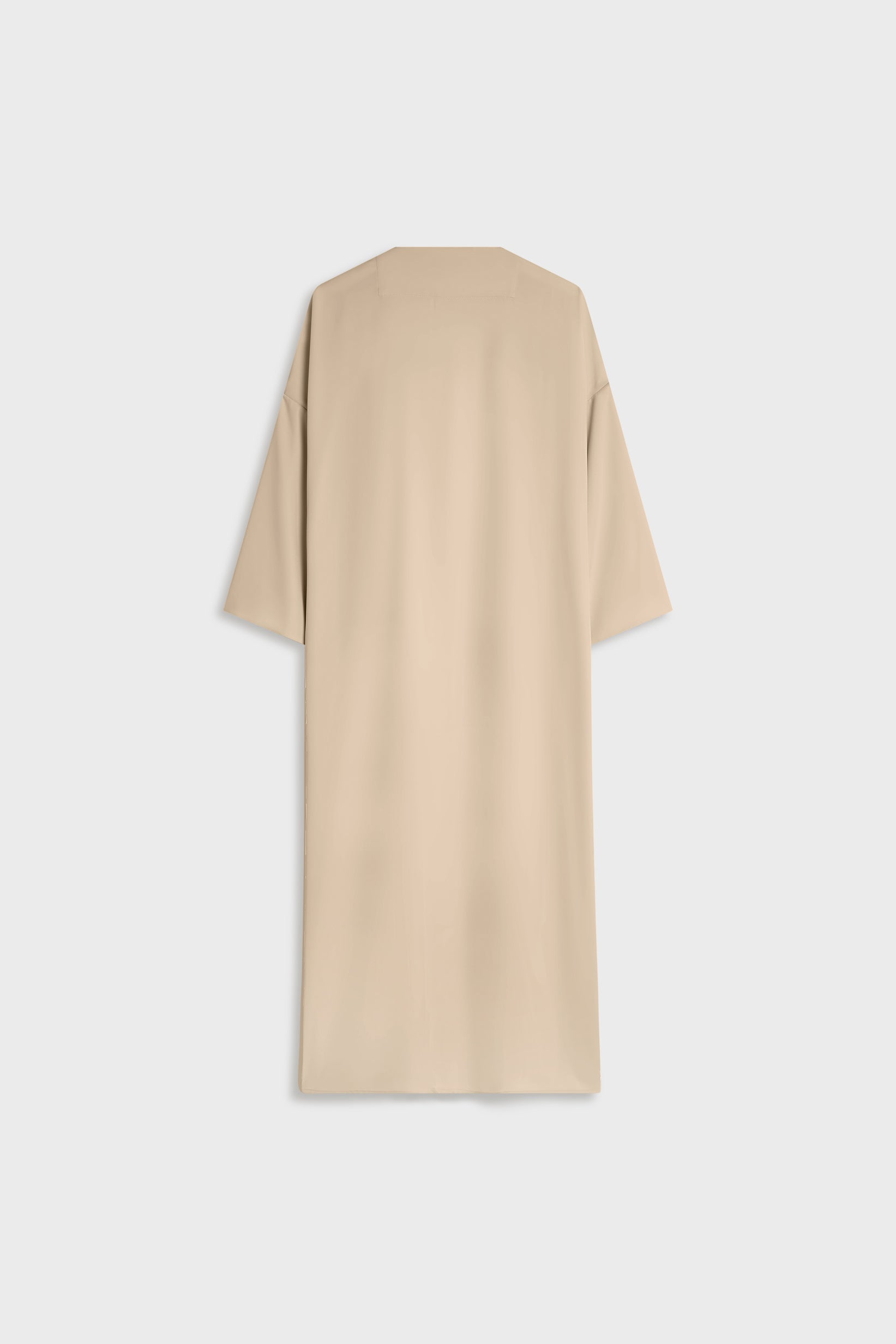 Woven Abaya Short | Warm Butter