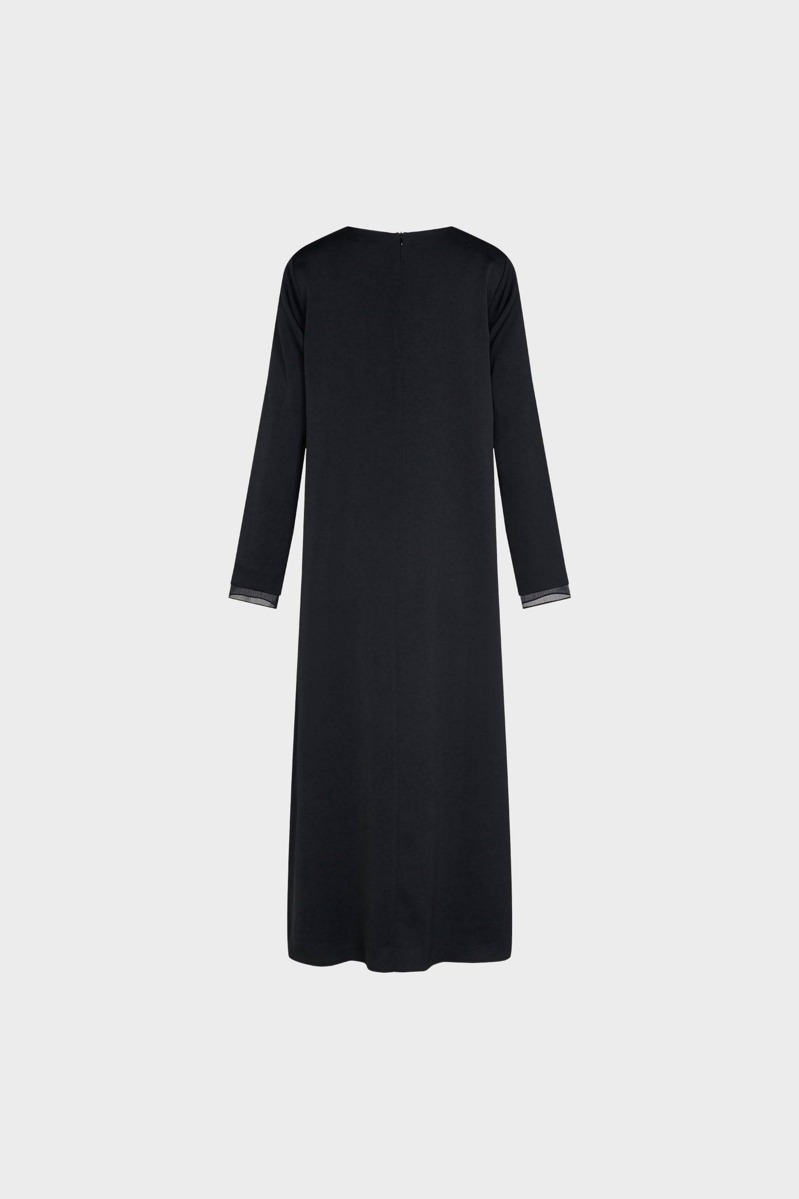 Satin Dress | Black