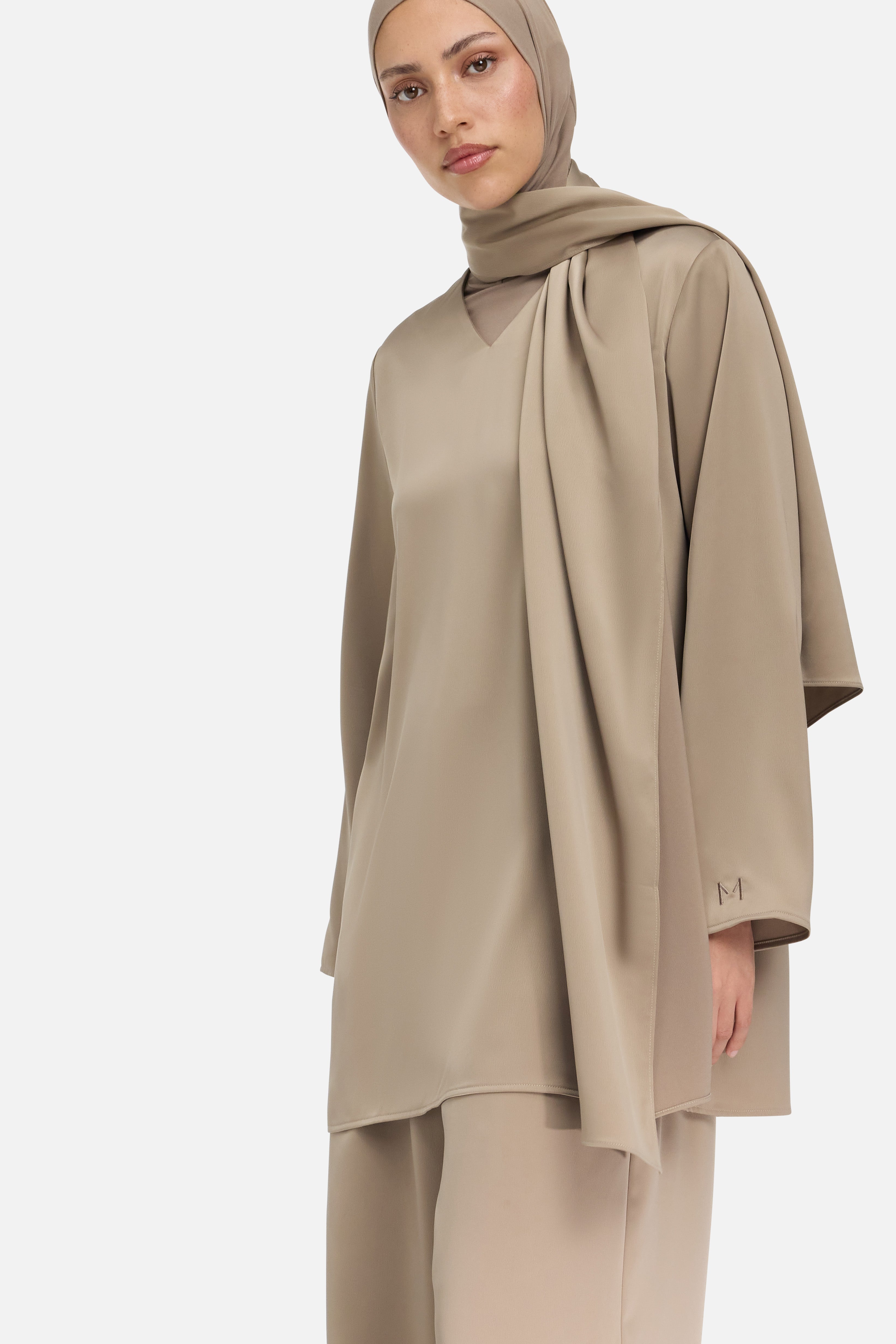 Shawl Shirt | Khaki