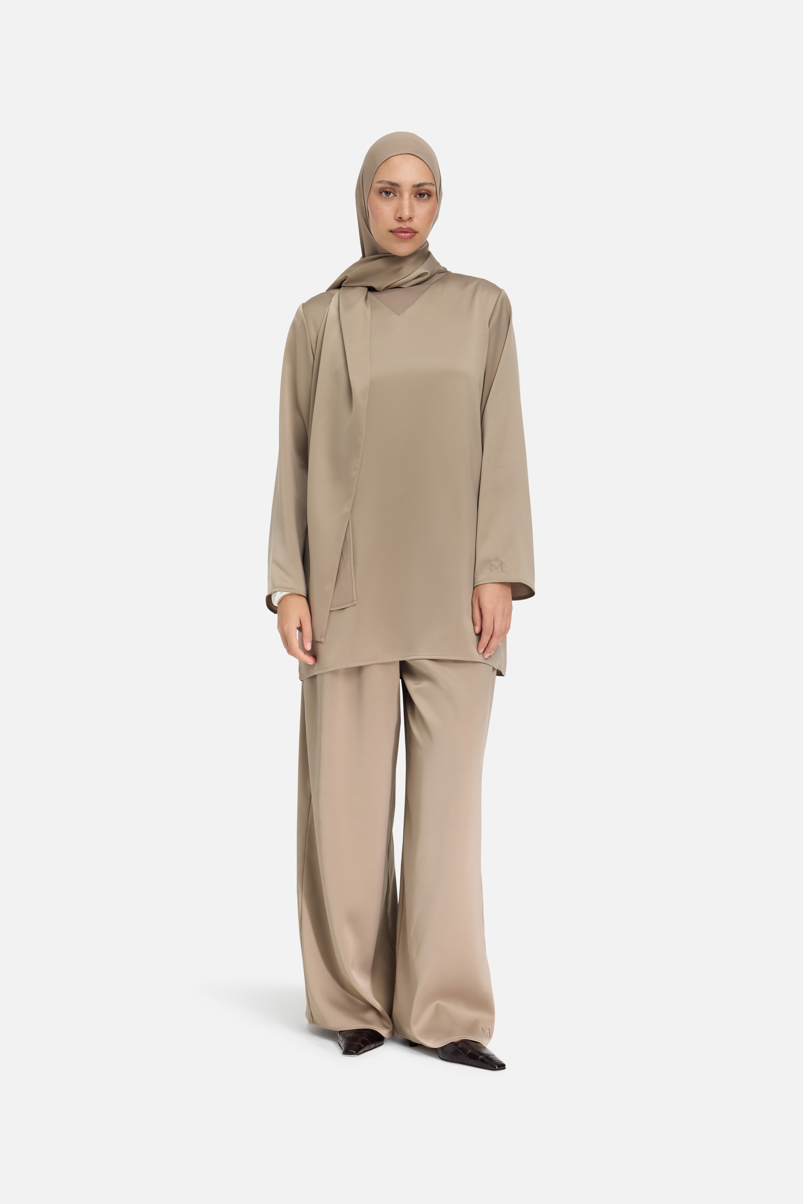 Shawl Shirt | Khaki