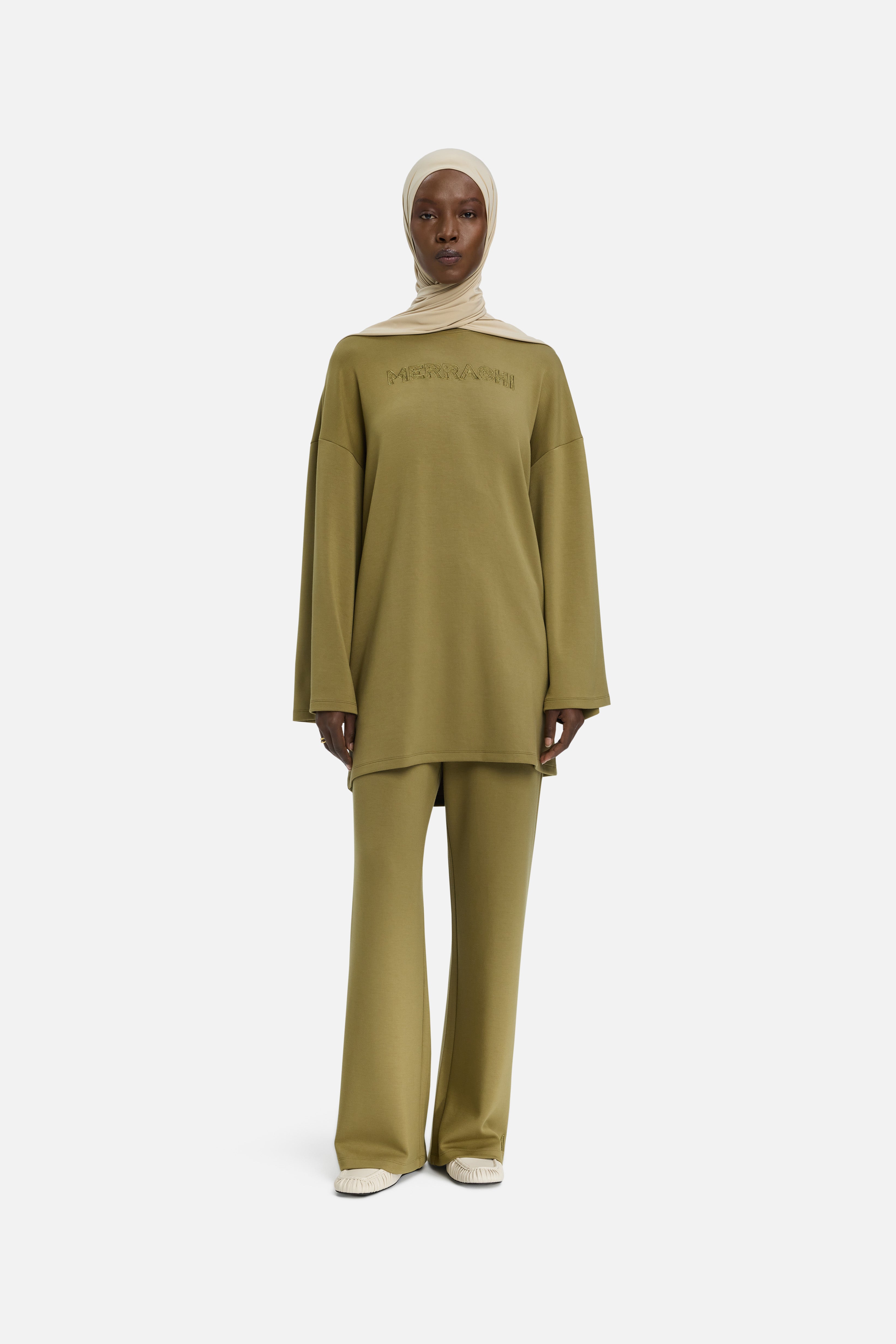 Soft Rayon Top | Olive
