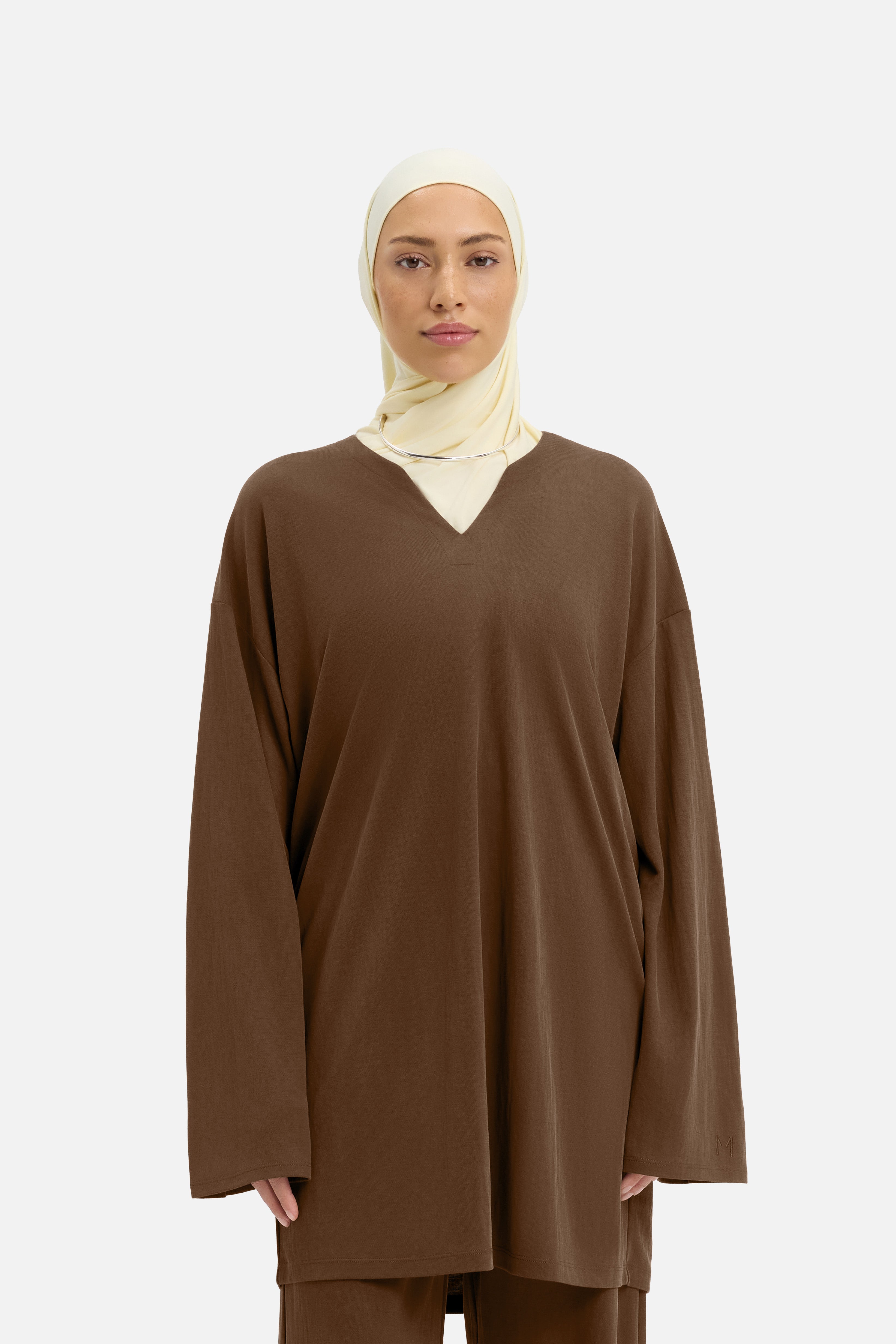 Summer Jersey Top | Dark Terra