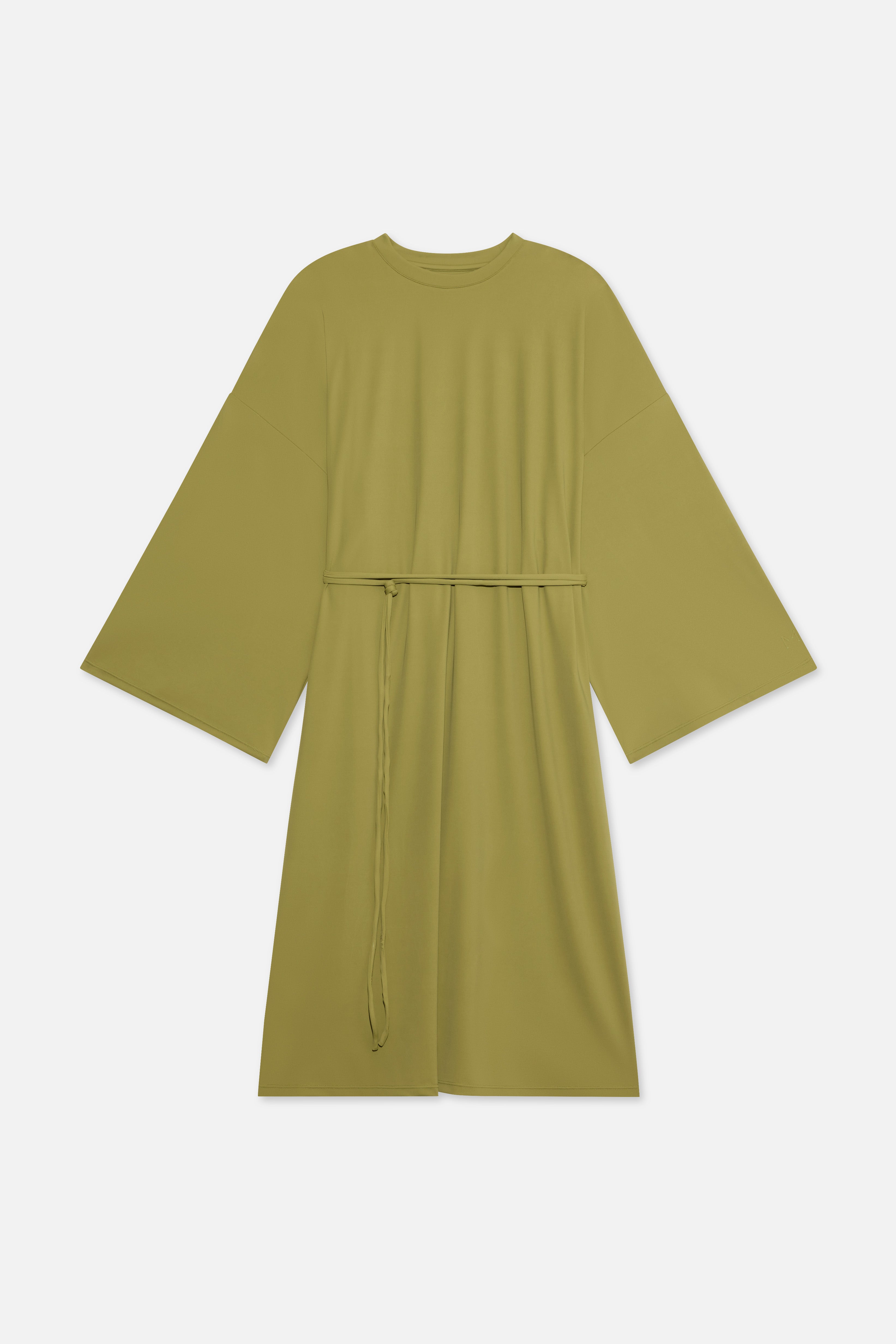 T-Shirt Swim Dress | Ground Basil