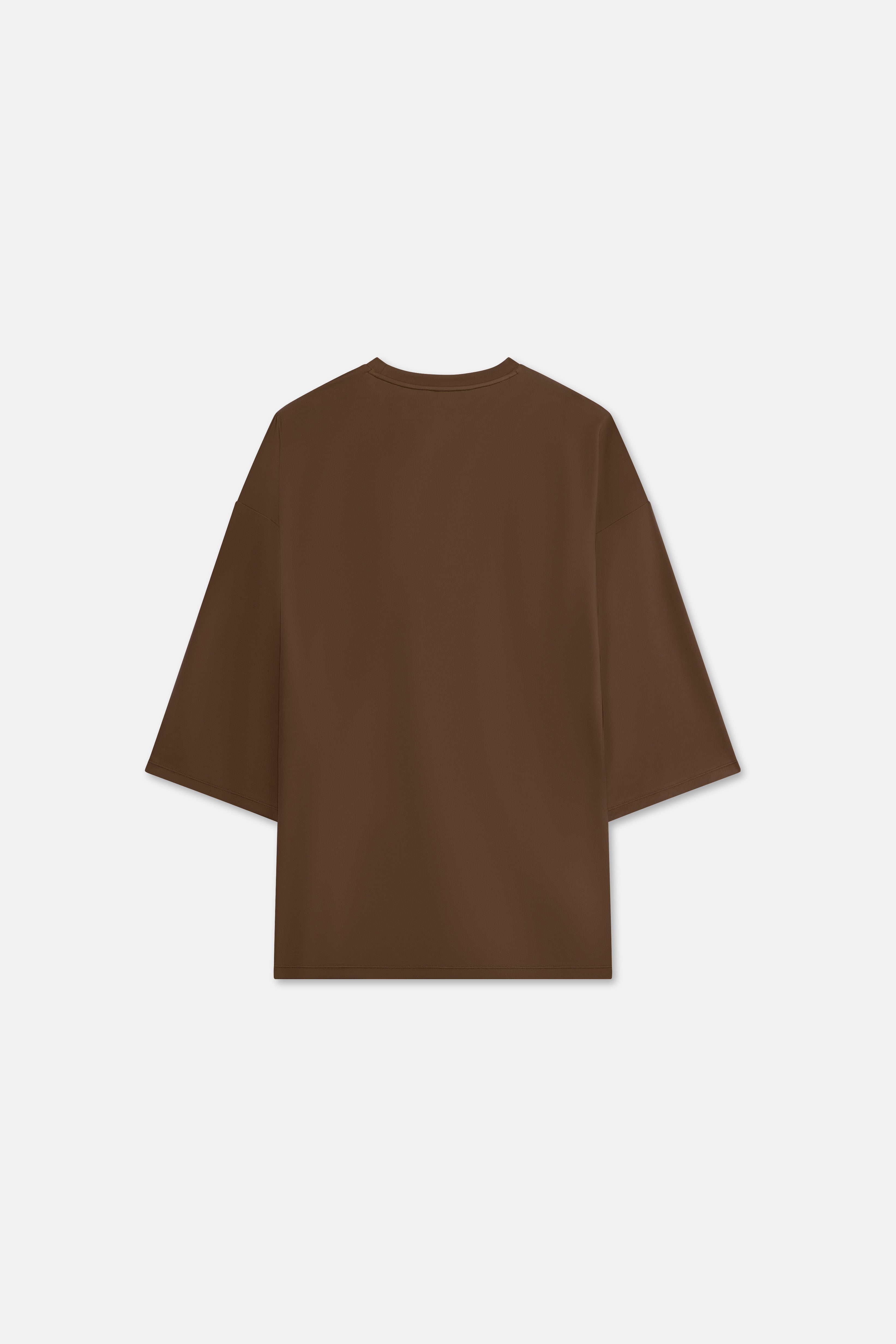 T-Shirt Swim Top | Dark Terra