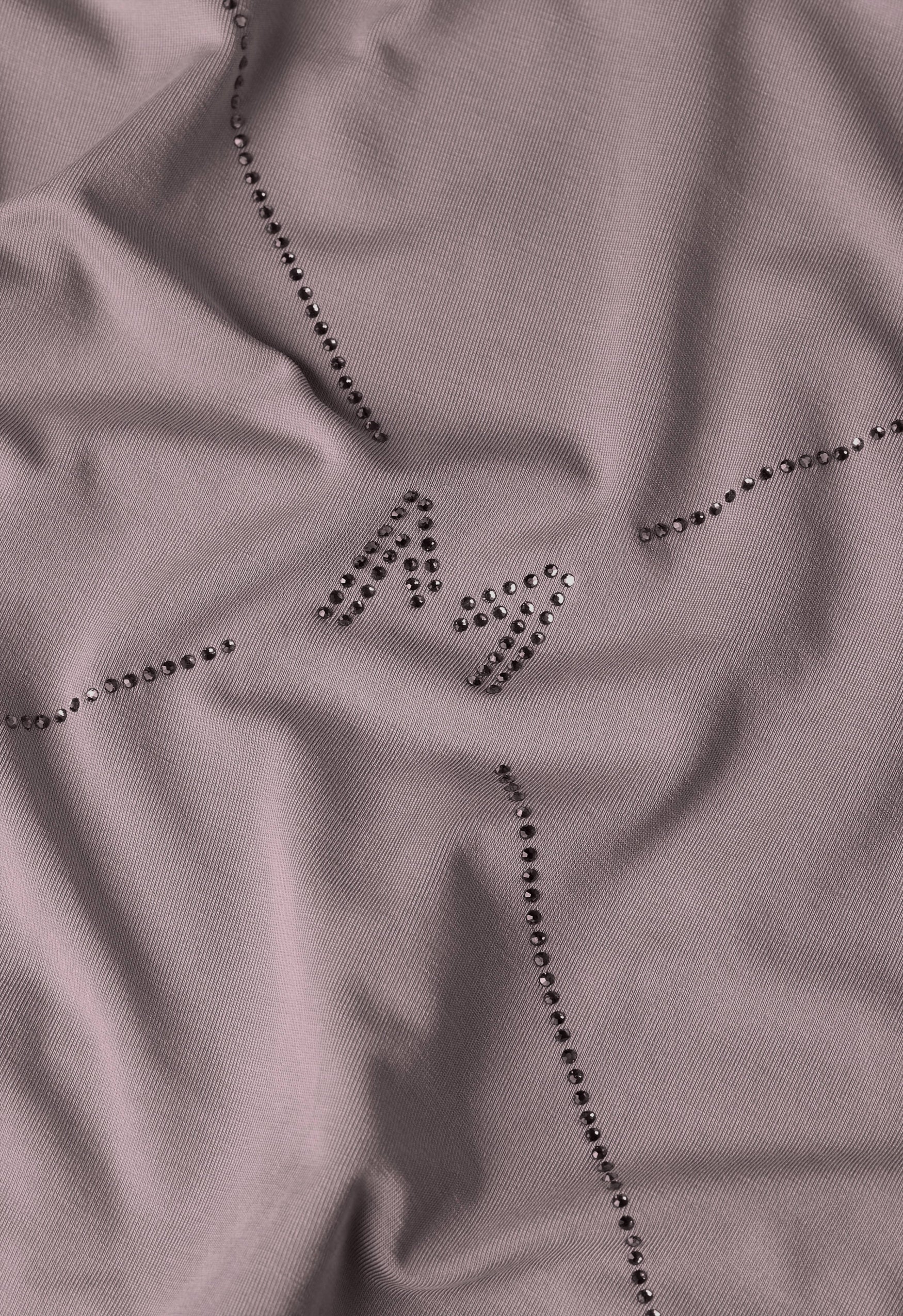 The Pearl Monogram - Breathable Jersey | Purple Ash