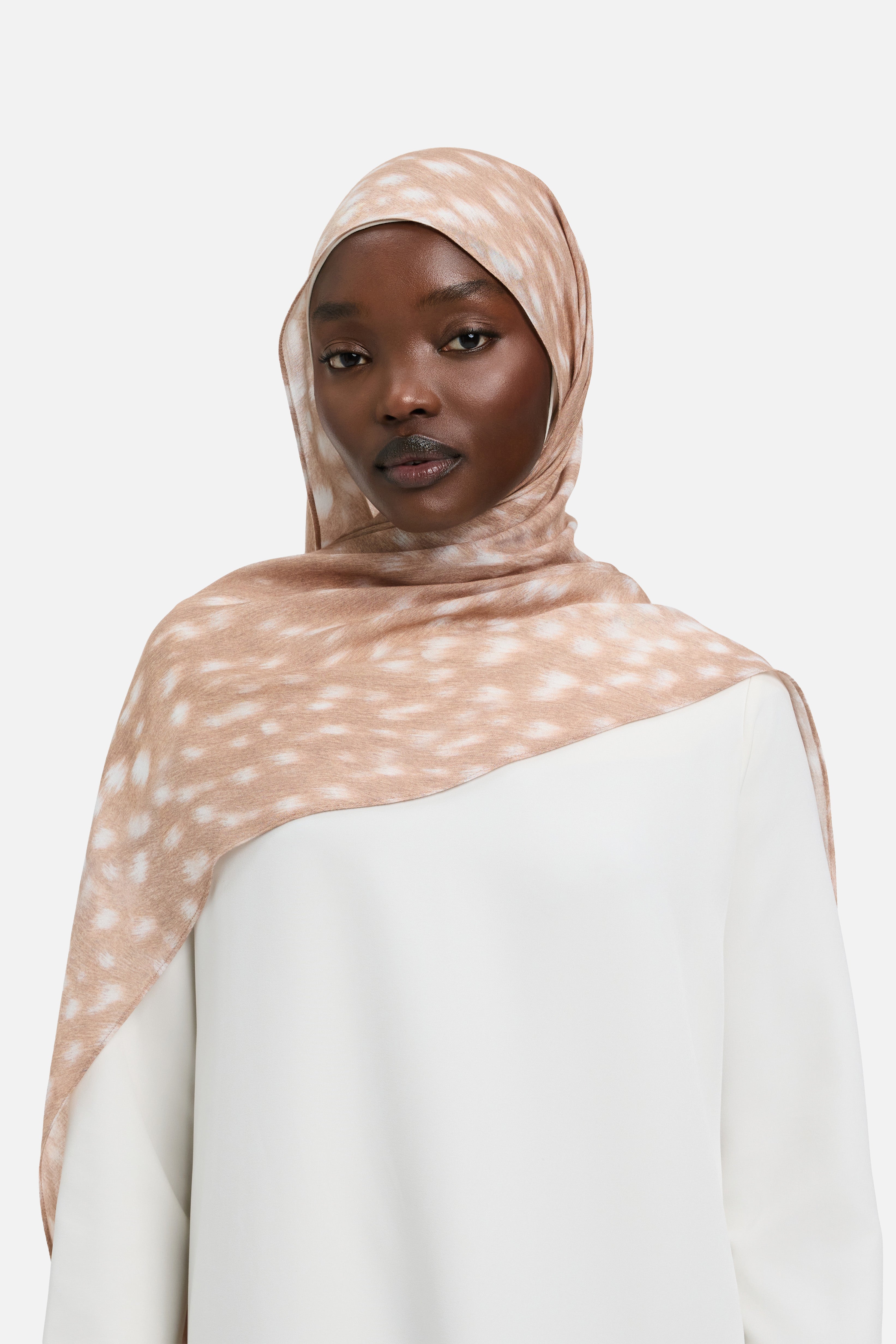小物 00s beauty:beast Shaggy Bambi Scarf Weightless Woven Scarf | Bambi Print | MERRACHI