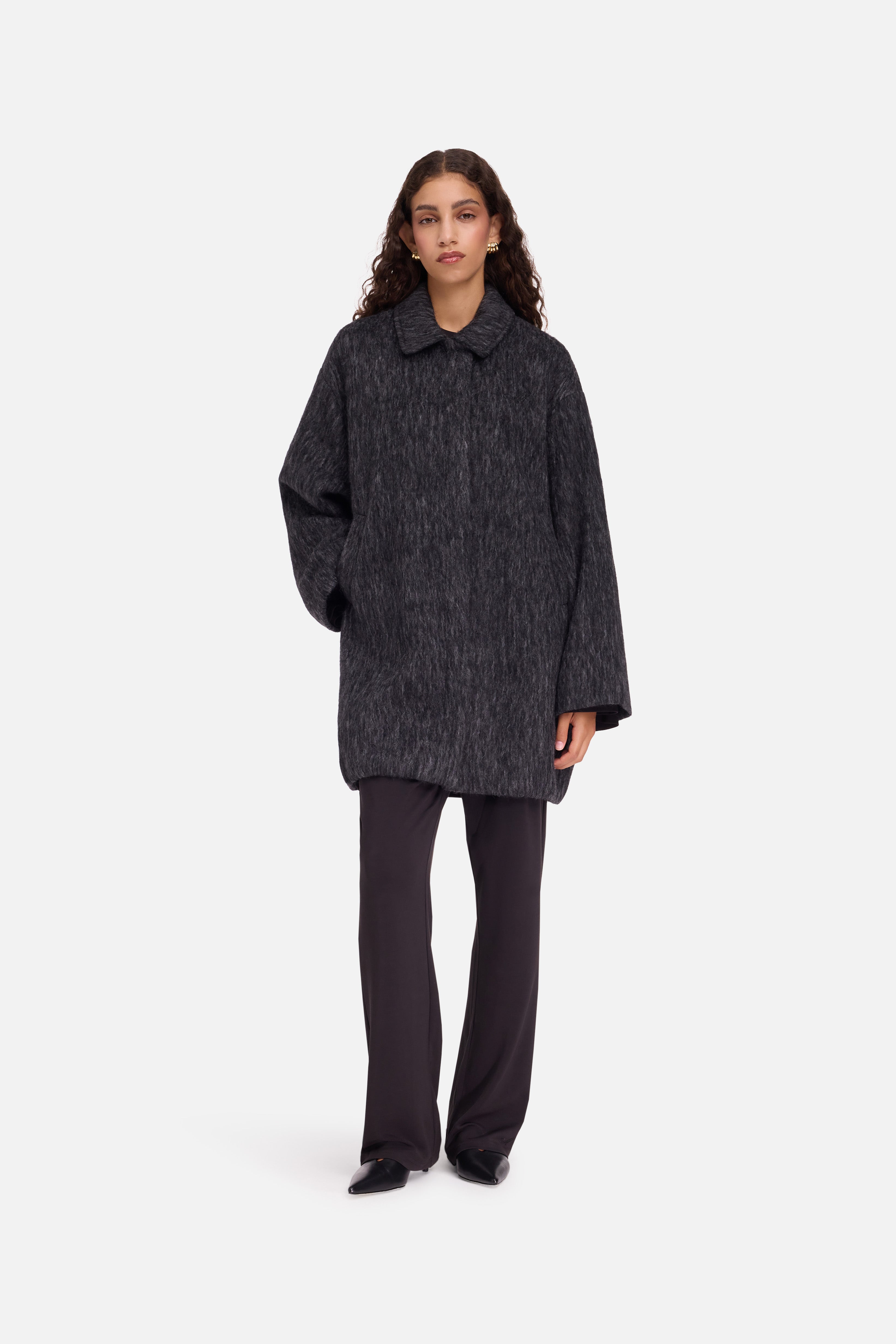 Wool Bomber | Black