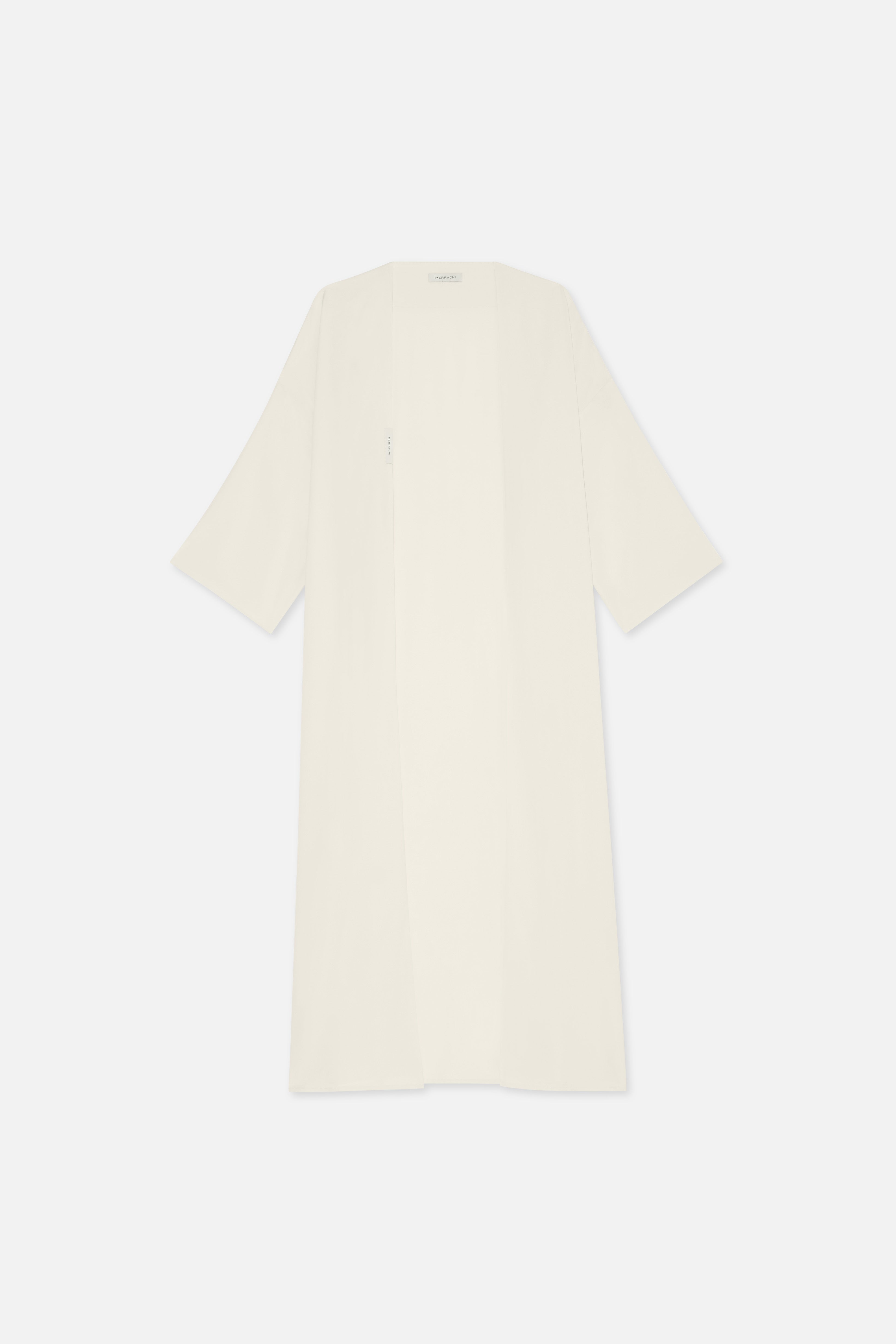Woven Abaya Regular | Off White