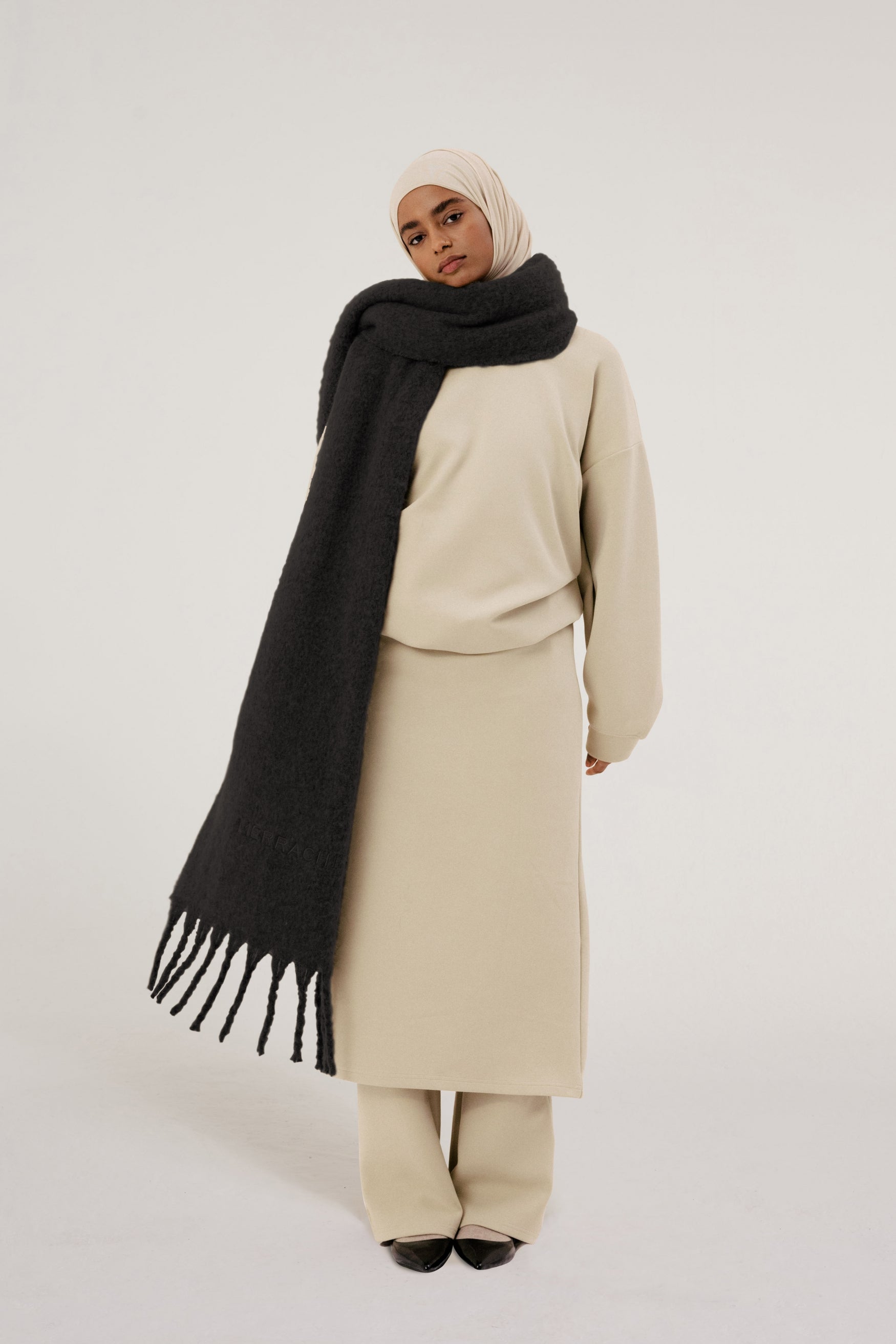 Big Scarf | Black