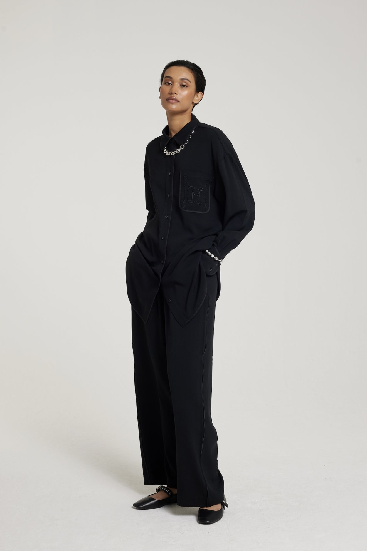 Woven Pants | Black