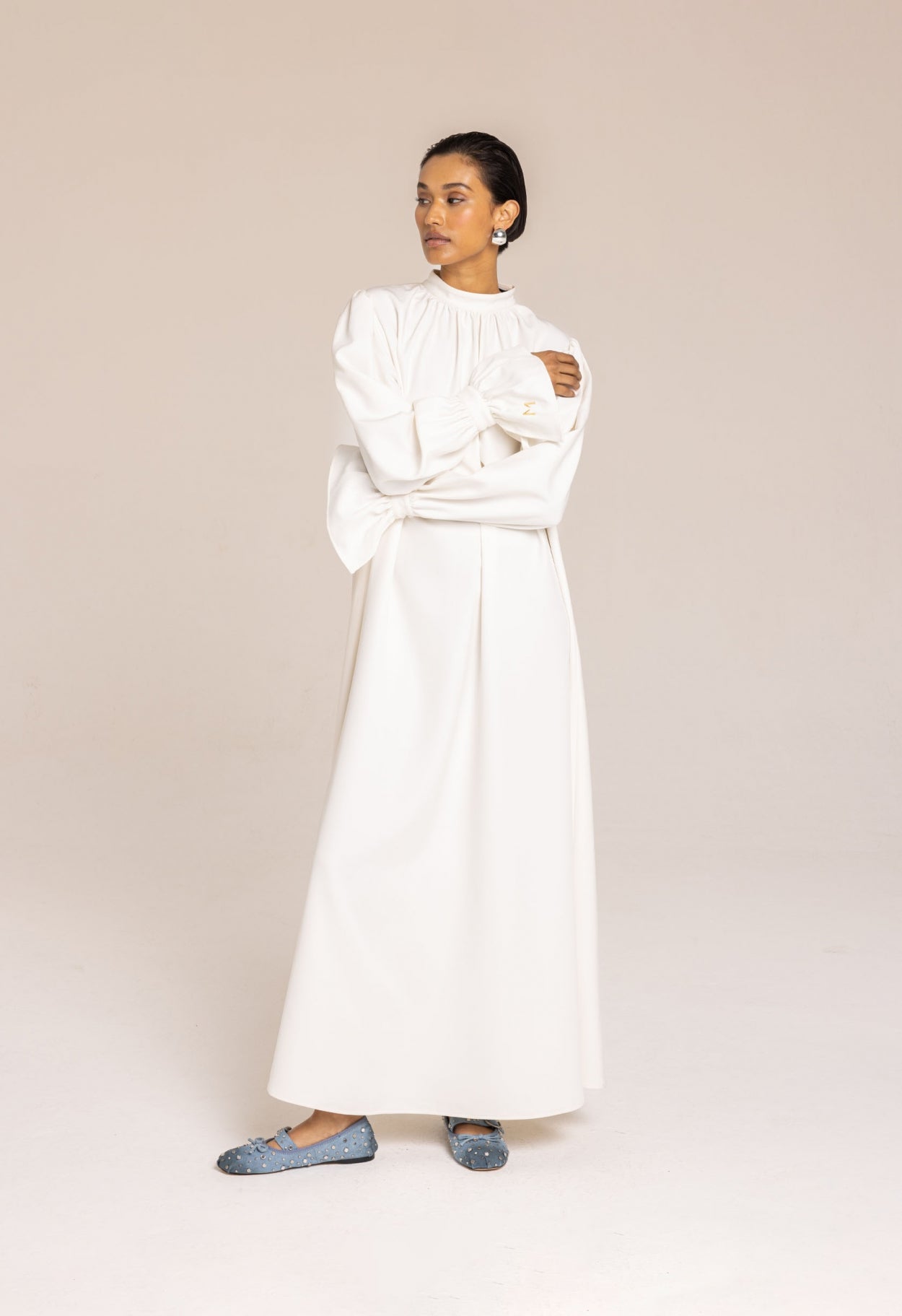 London Dress | Cream