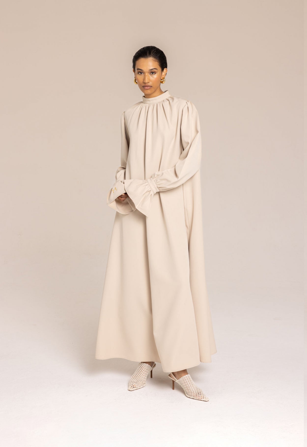 London Dress | Almond