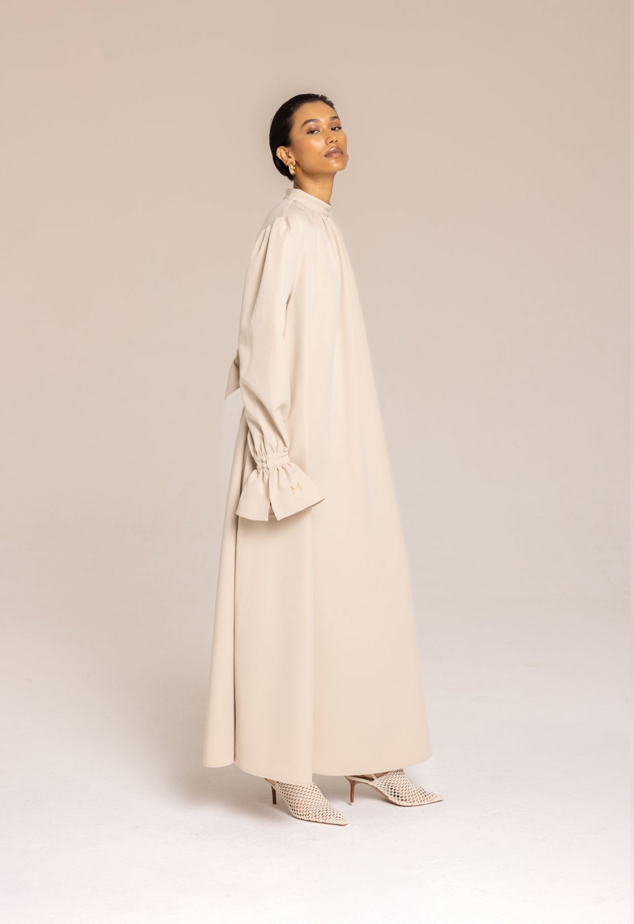 London Dress | Almond
