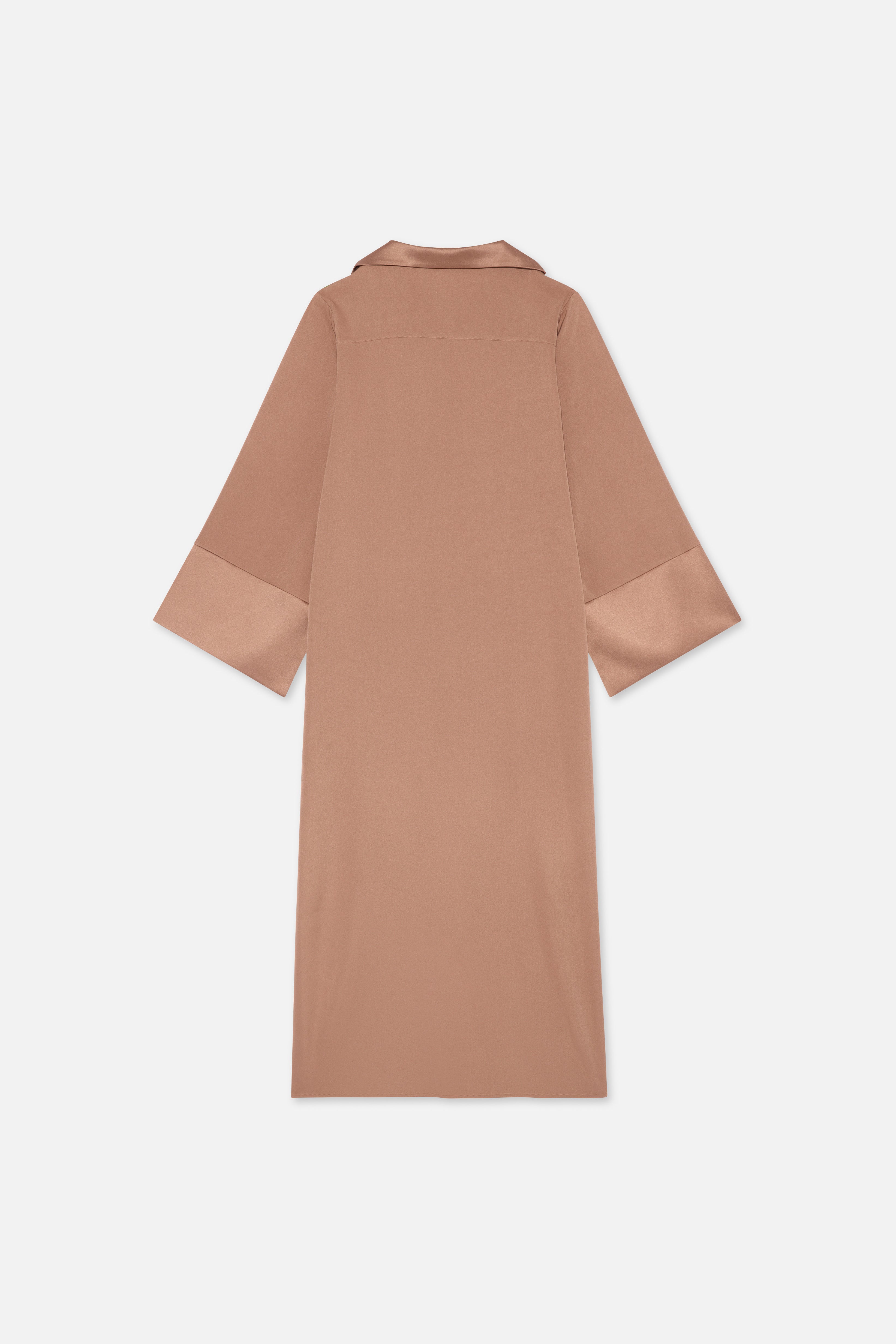 Kaftan Dress Short | Soft Bordeaux