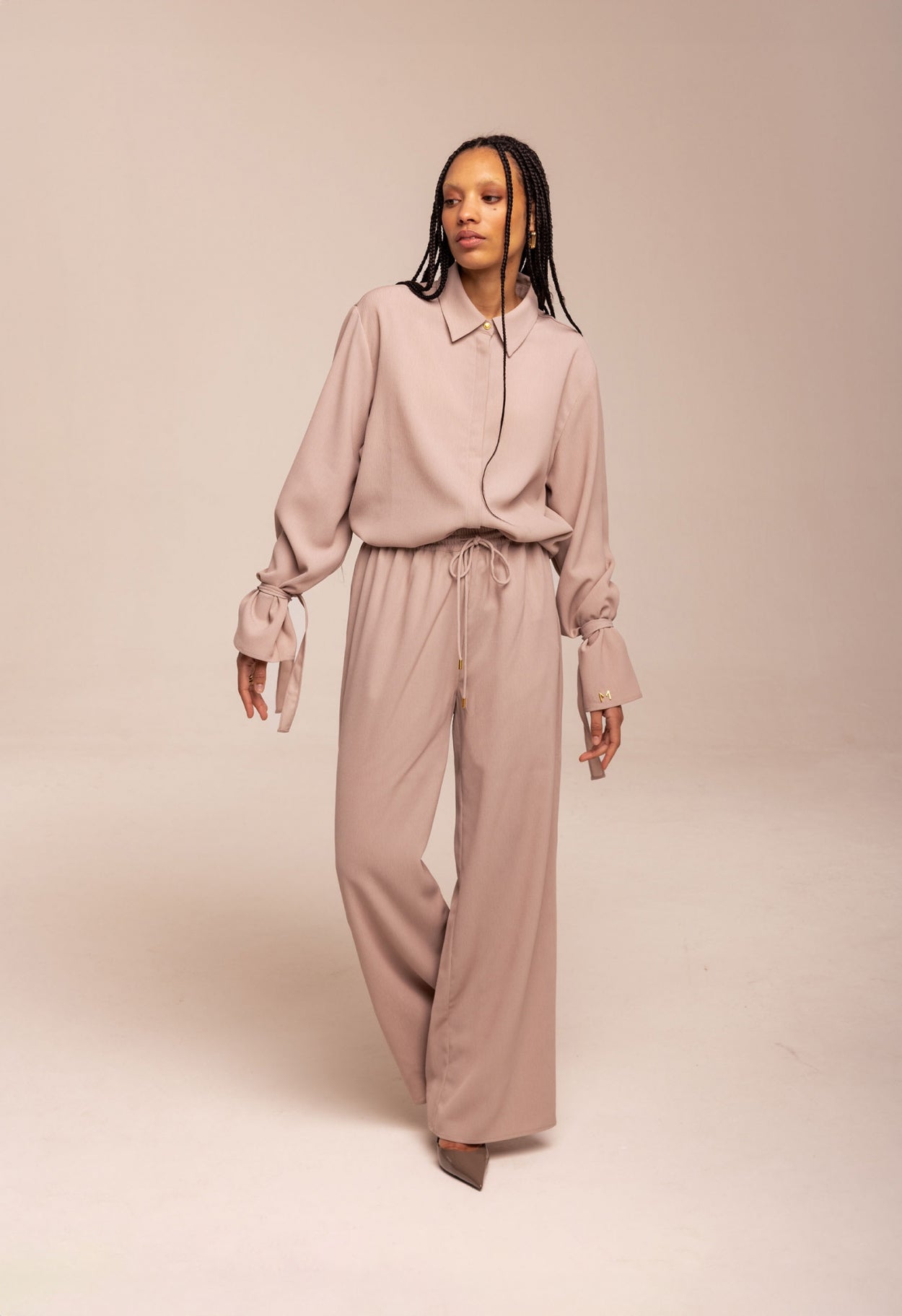 Loose Pants | Rosy Brown
