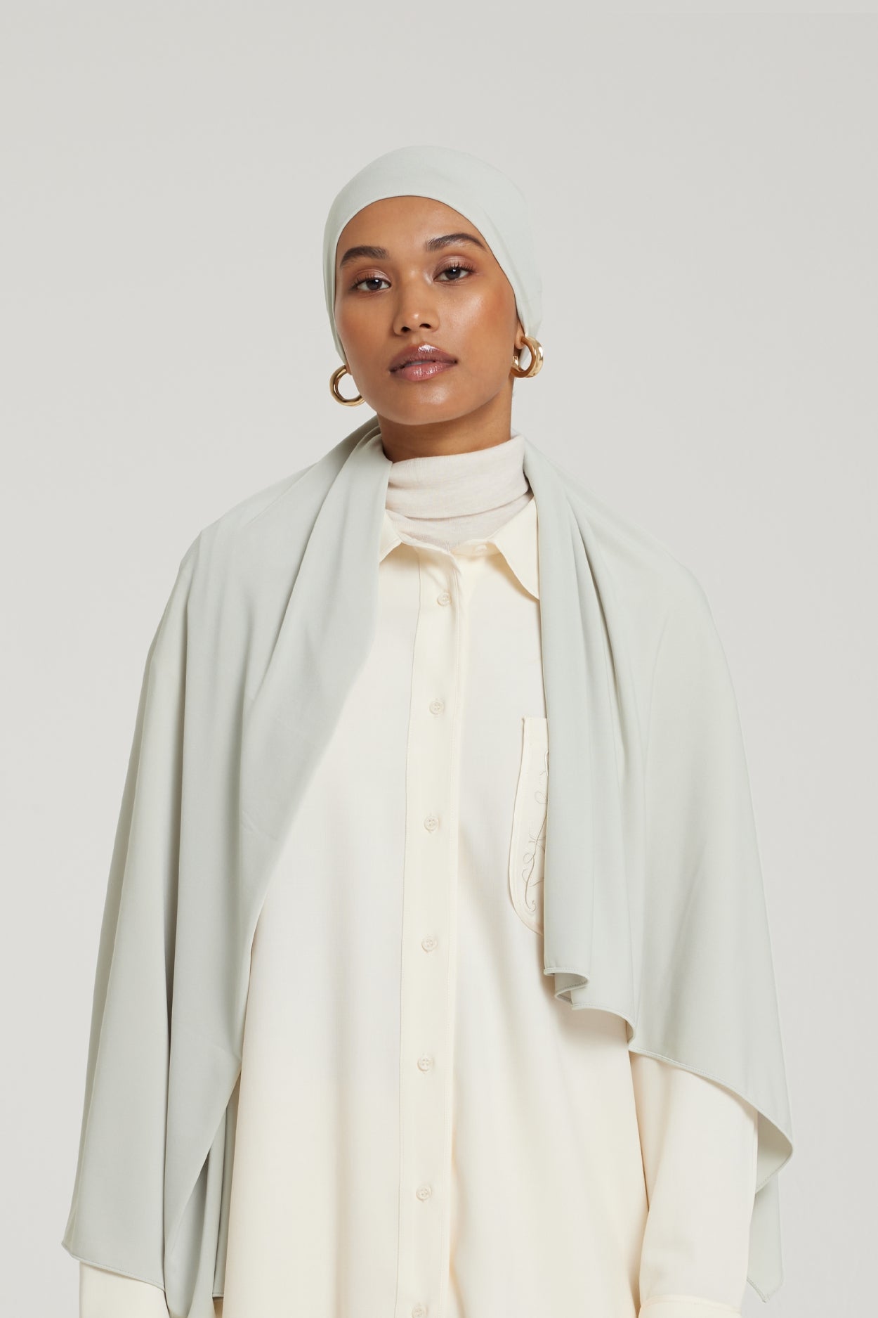 Premium Jersey Scarf | Storm