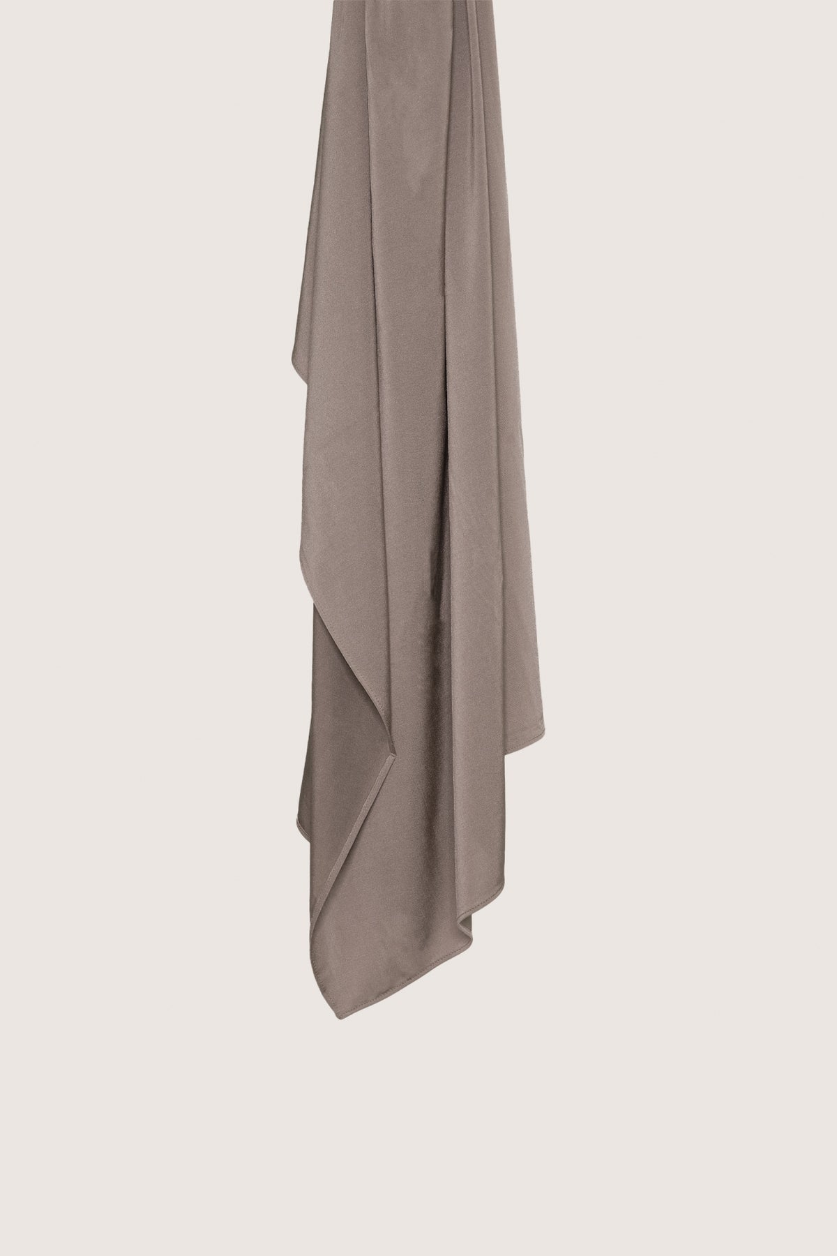 Satin Jersey Scarf | Moss Green