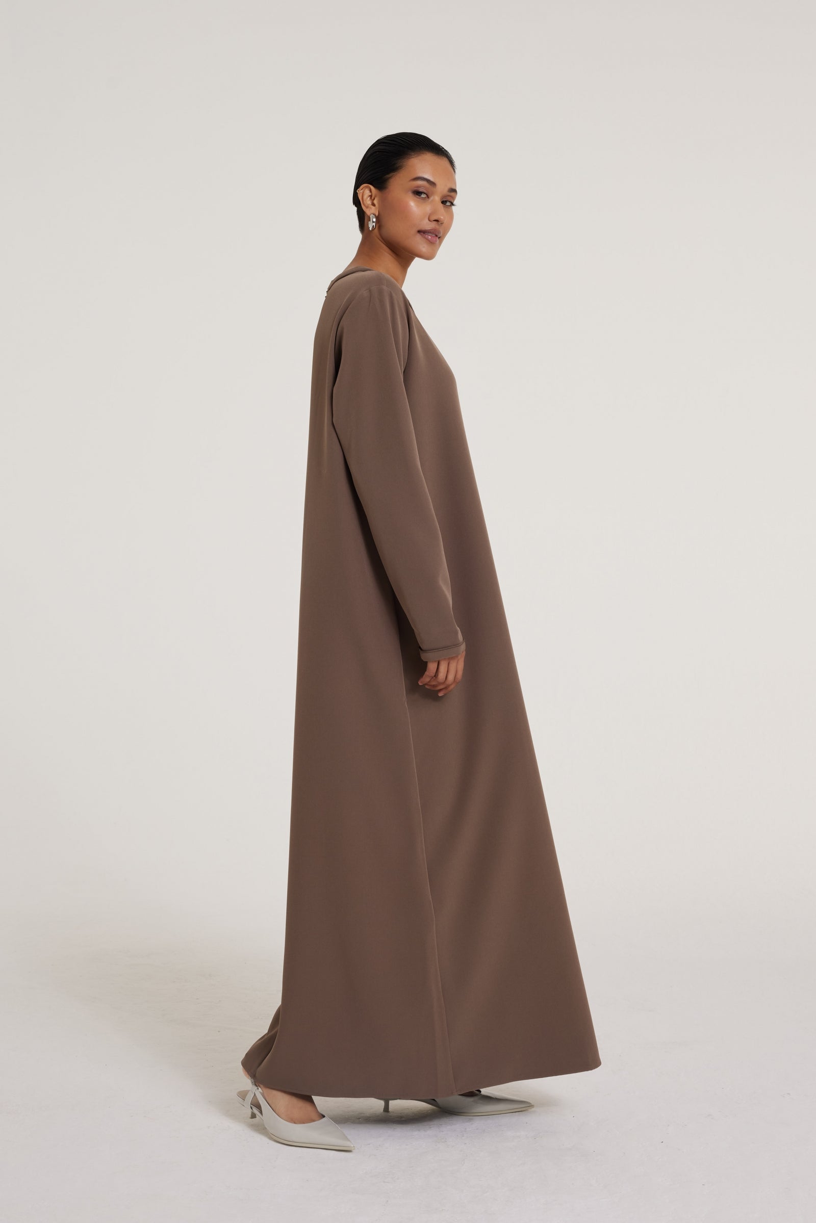 Essential Dress - Short | Ash Brown