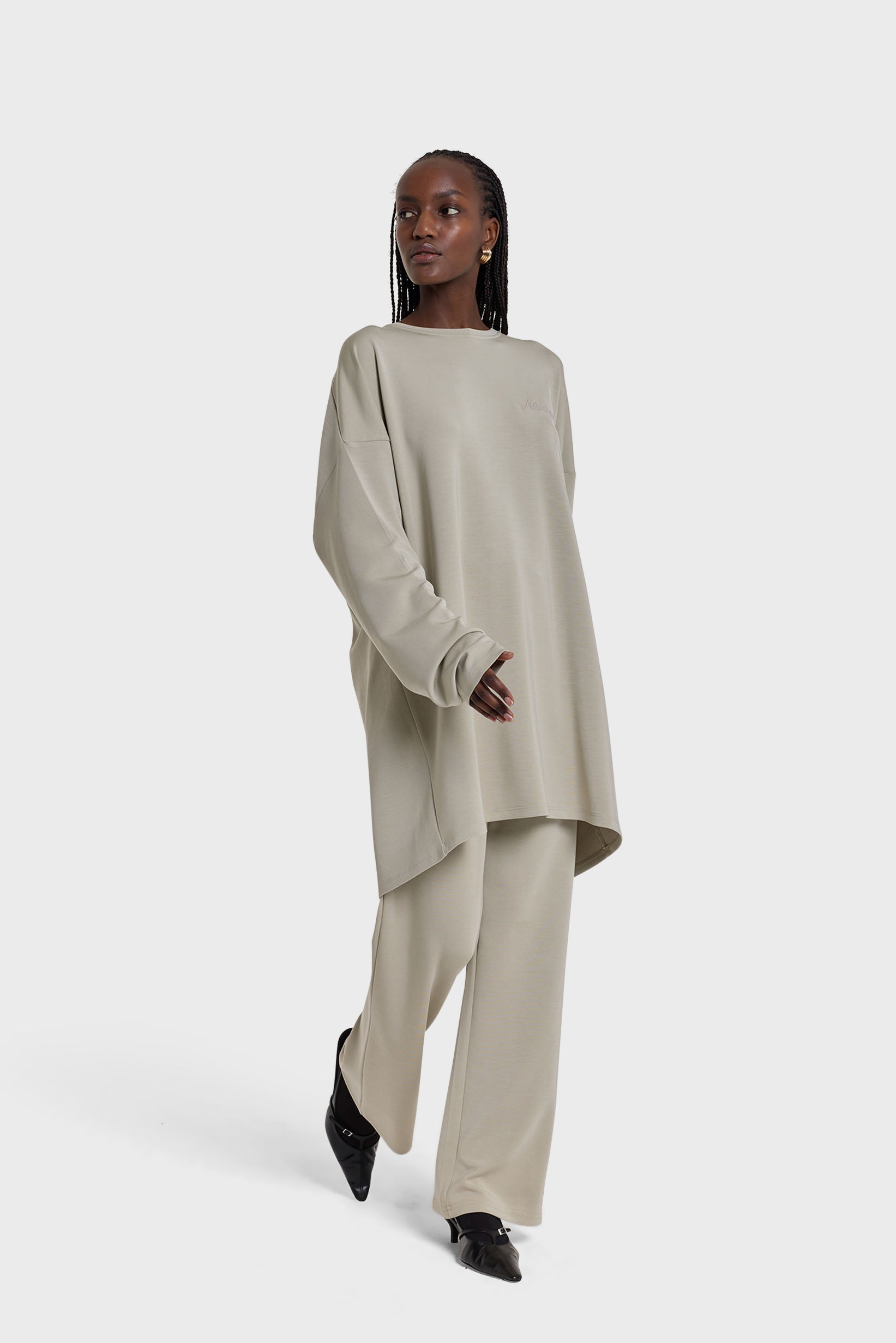 Jersey Modal Pant | Sage