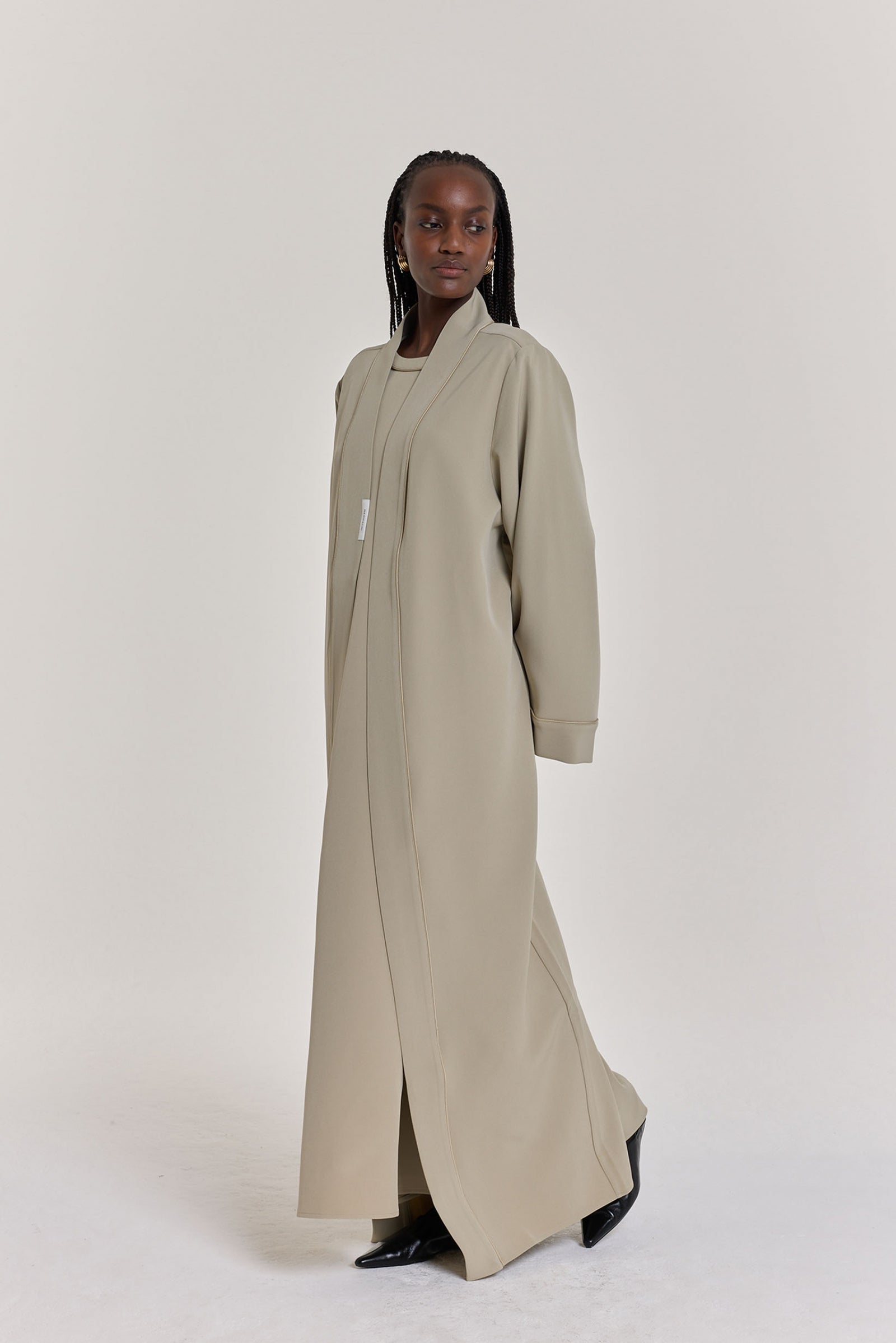 Essential Abaya | Light Sage