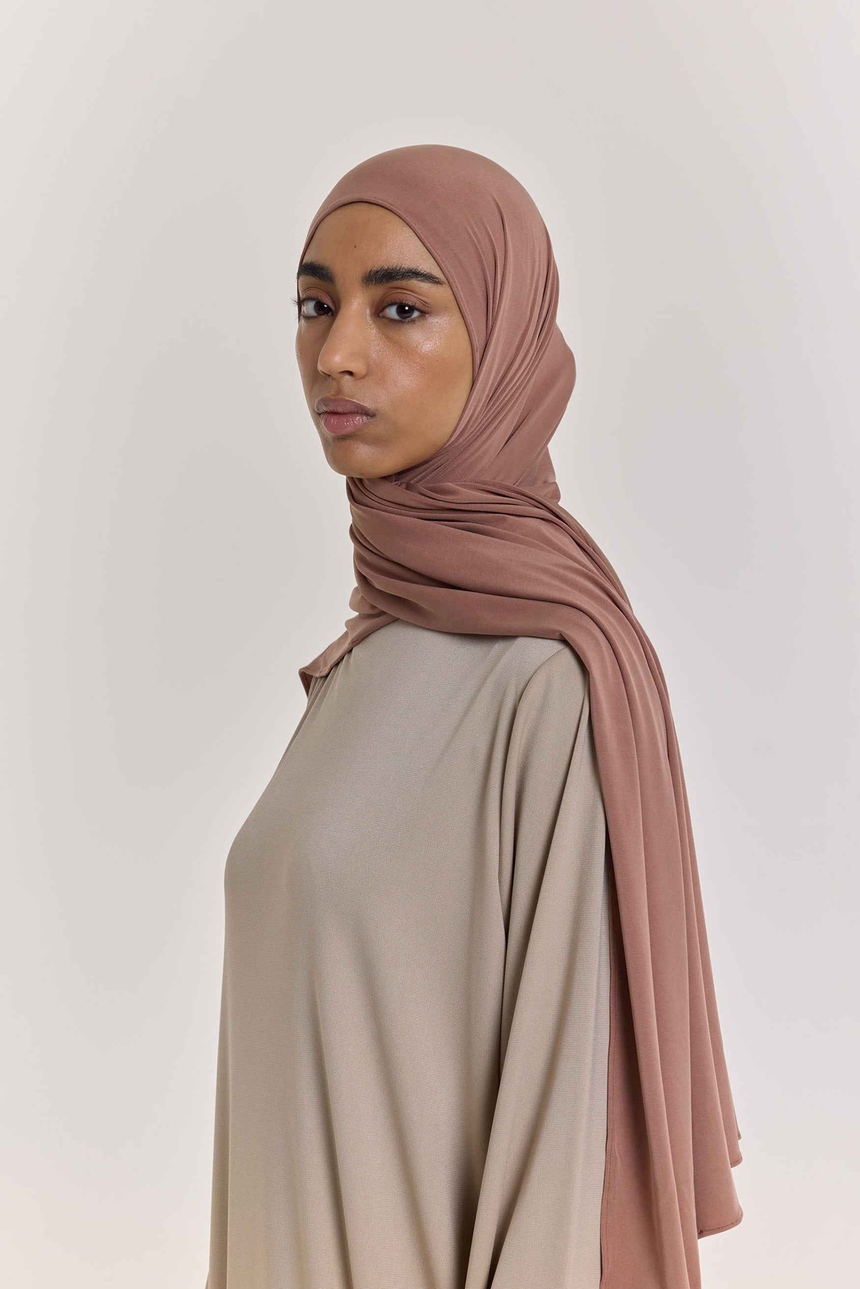 Breathable Jersey Scarf | Bronze