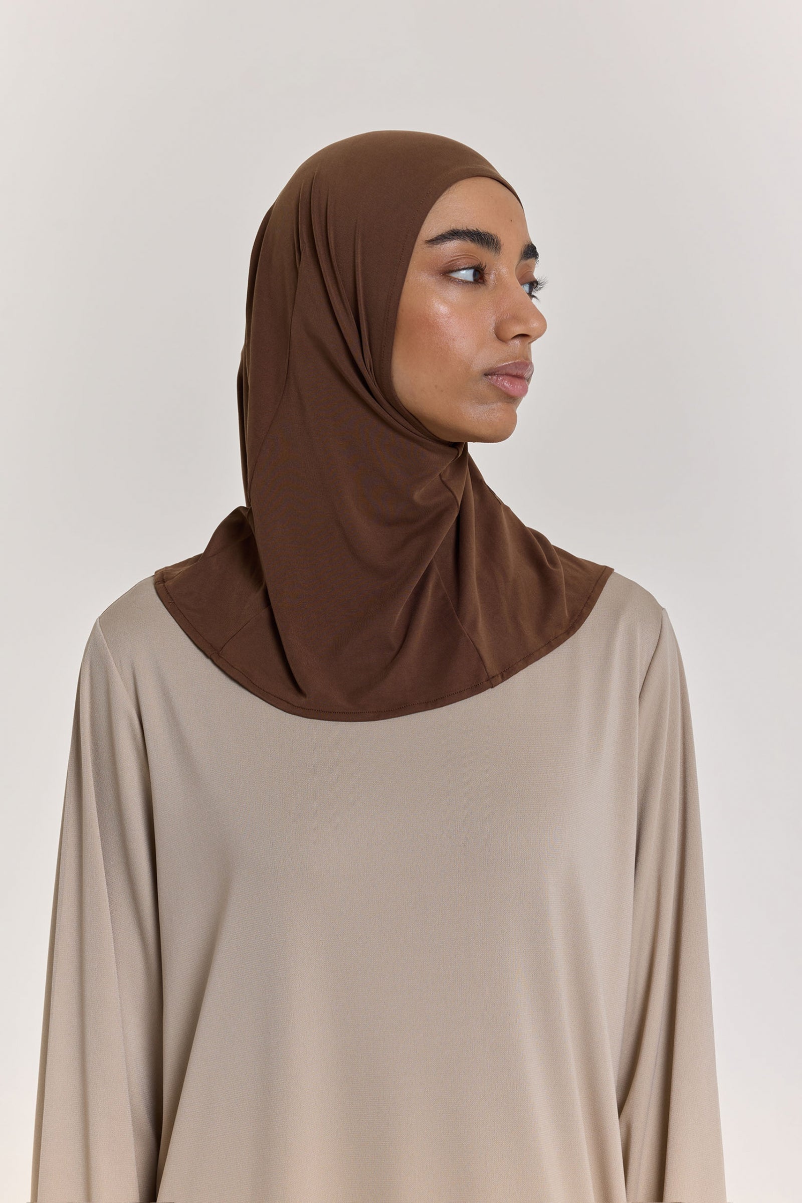 Breathable Hijab | Deep Brown