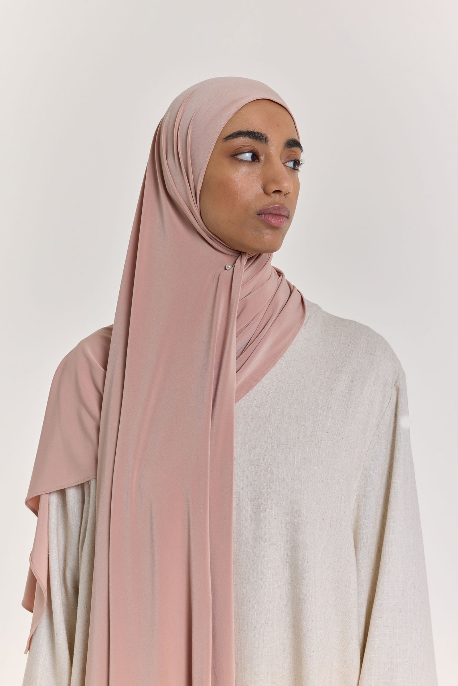 Premium Jersey Scarf | Rose