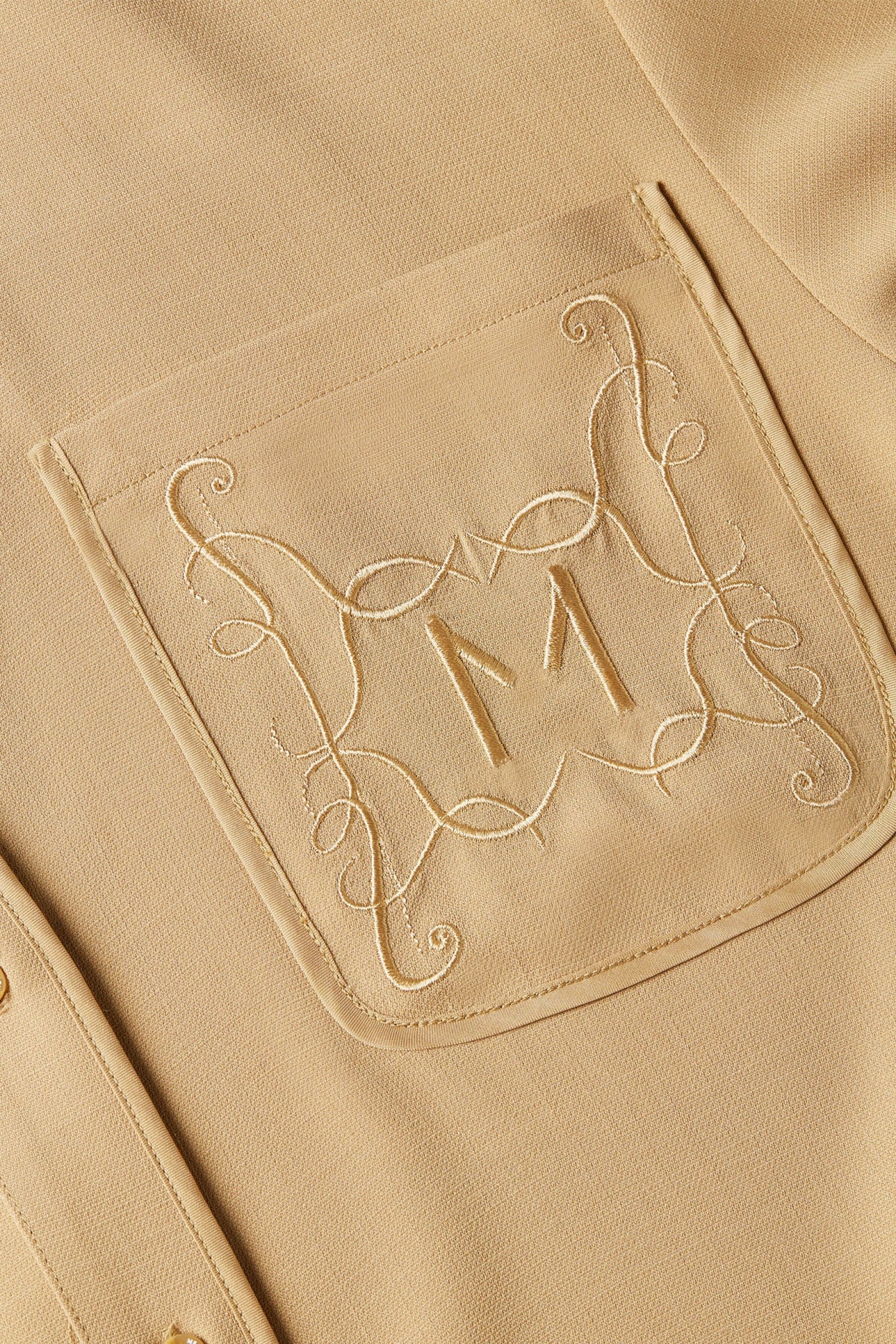 Woven Shirt | Almond
