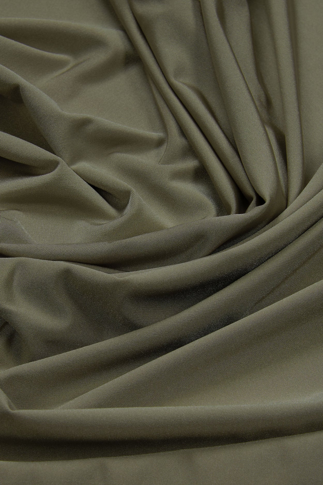 Satin Jersey Scarf | Green Stone