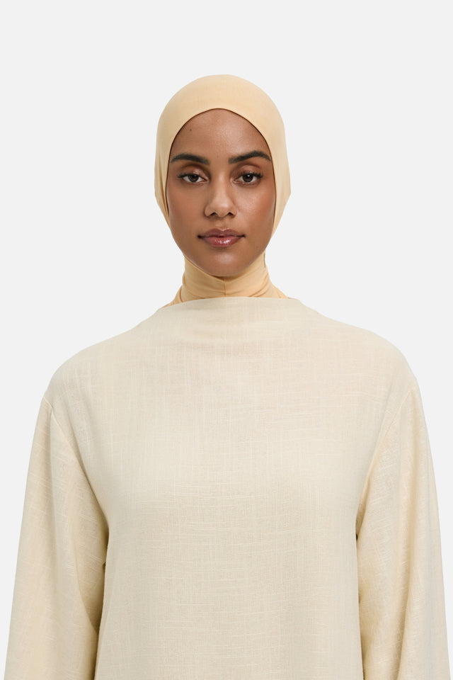 Bamboo Hijab | Beige Rose