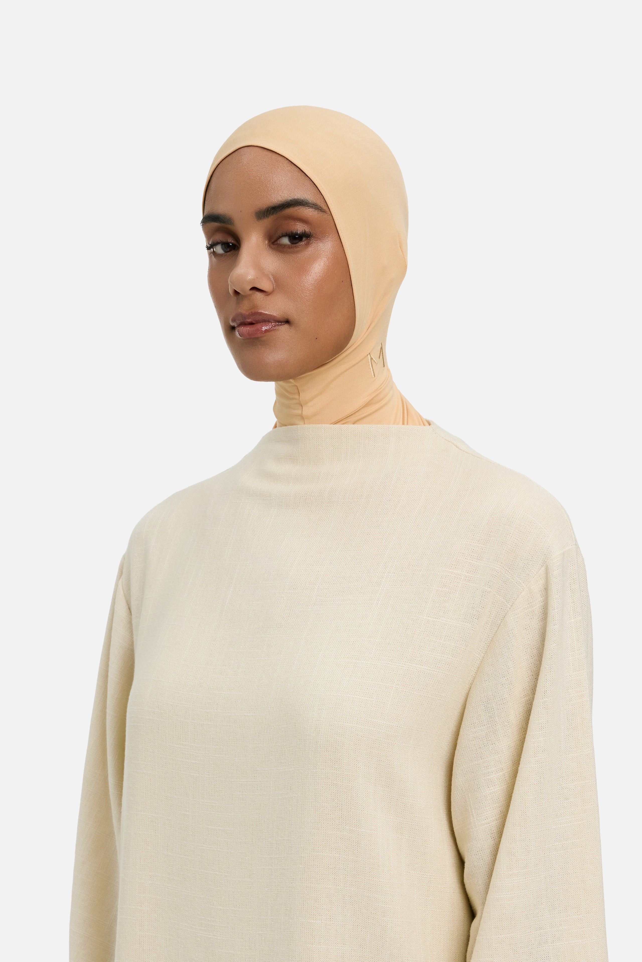 Bamboo Hijab | Beige Rose
