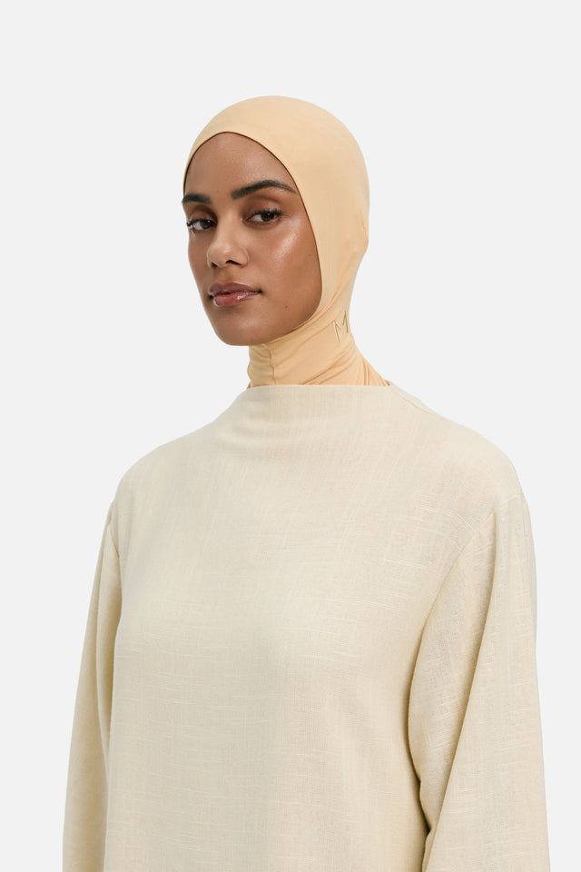 Bamboo Hijab | Beige Rose