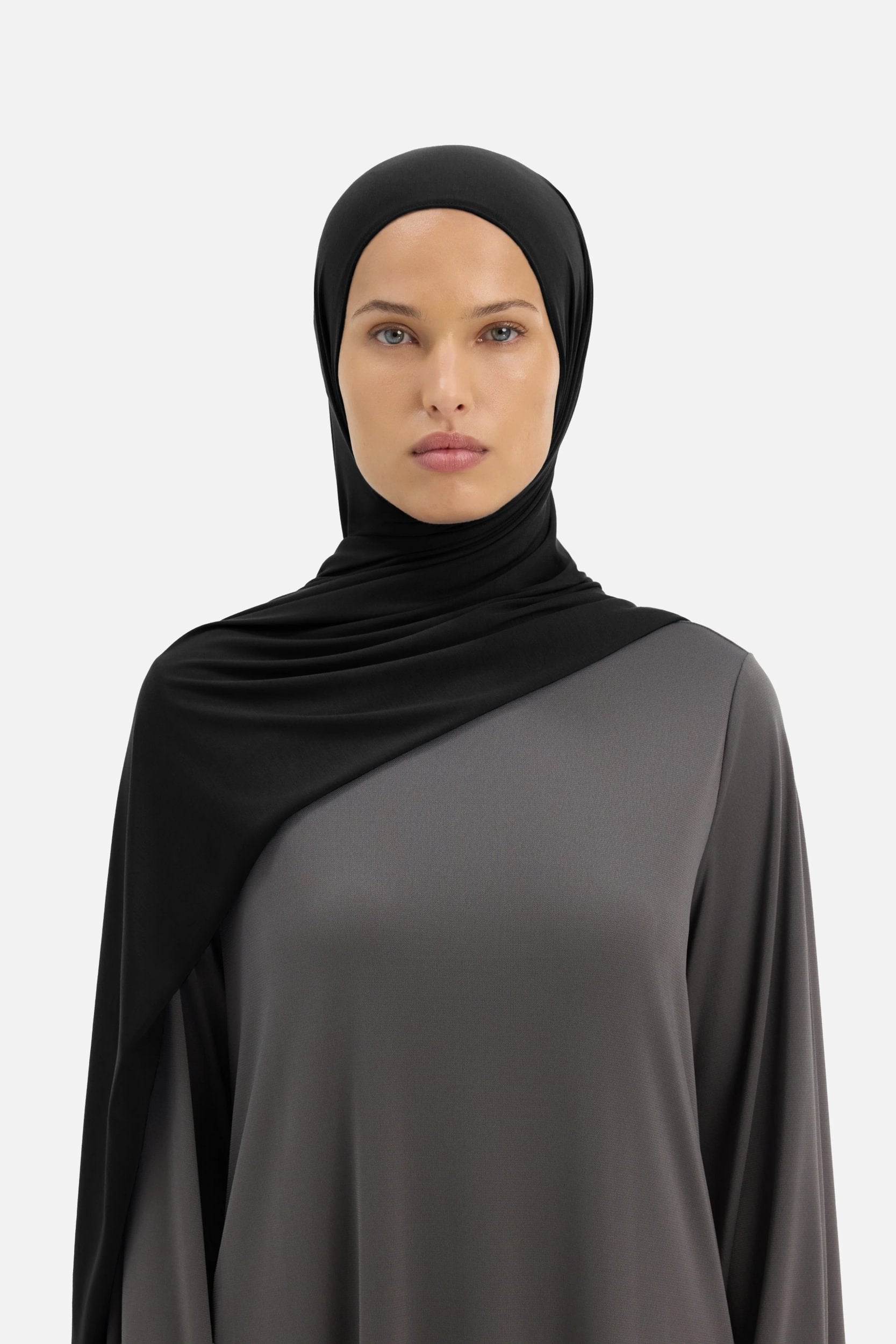 Bamboo Jersey Scarf | Black