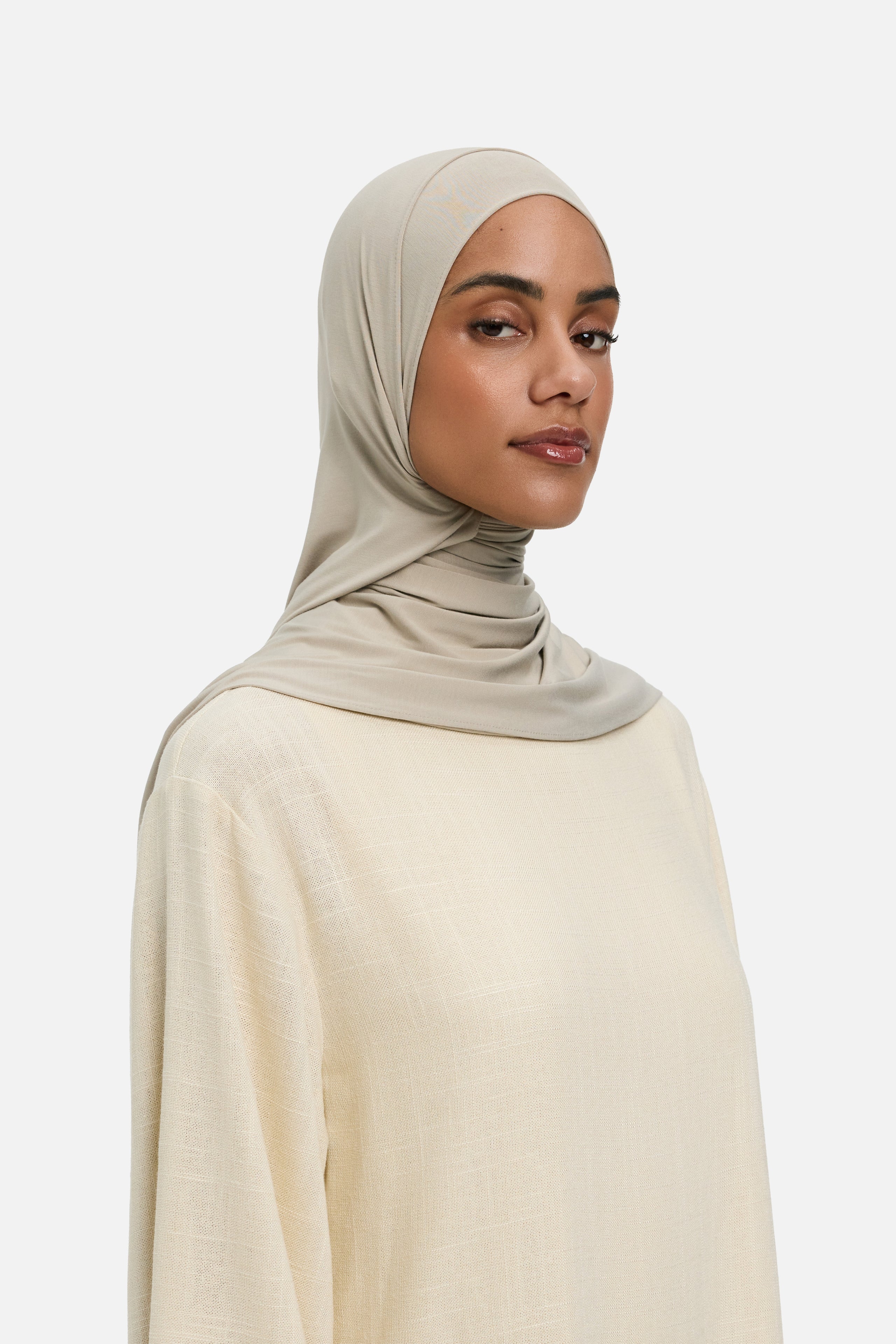 Bamboo Jersey Scarf | Cashmere