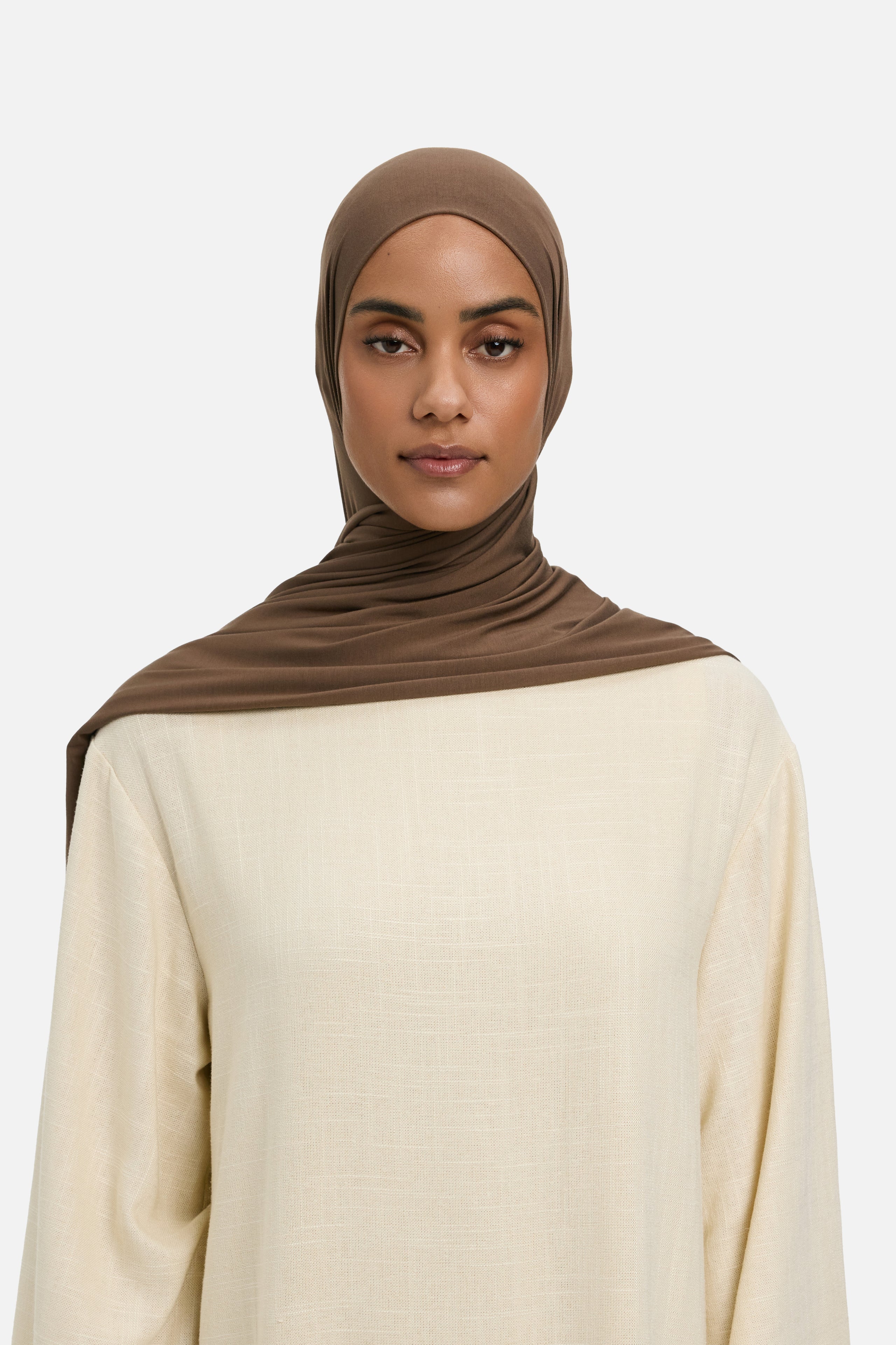 Bamboo Jersey Scarf | Dark Terra