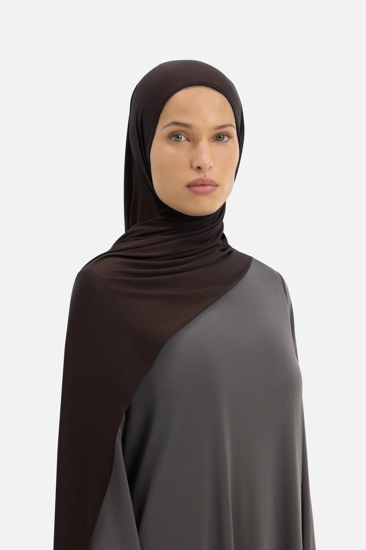 Bamboo Jersey Scarf | Dark Truffle