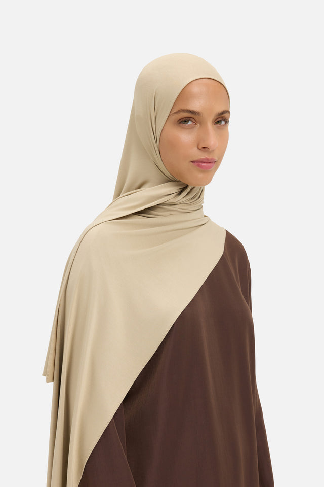 Bamboo Jersey Scarf | Mocha