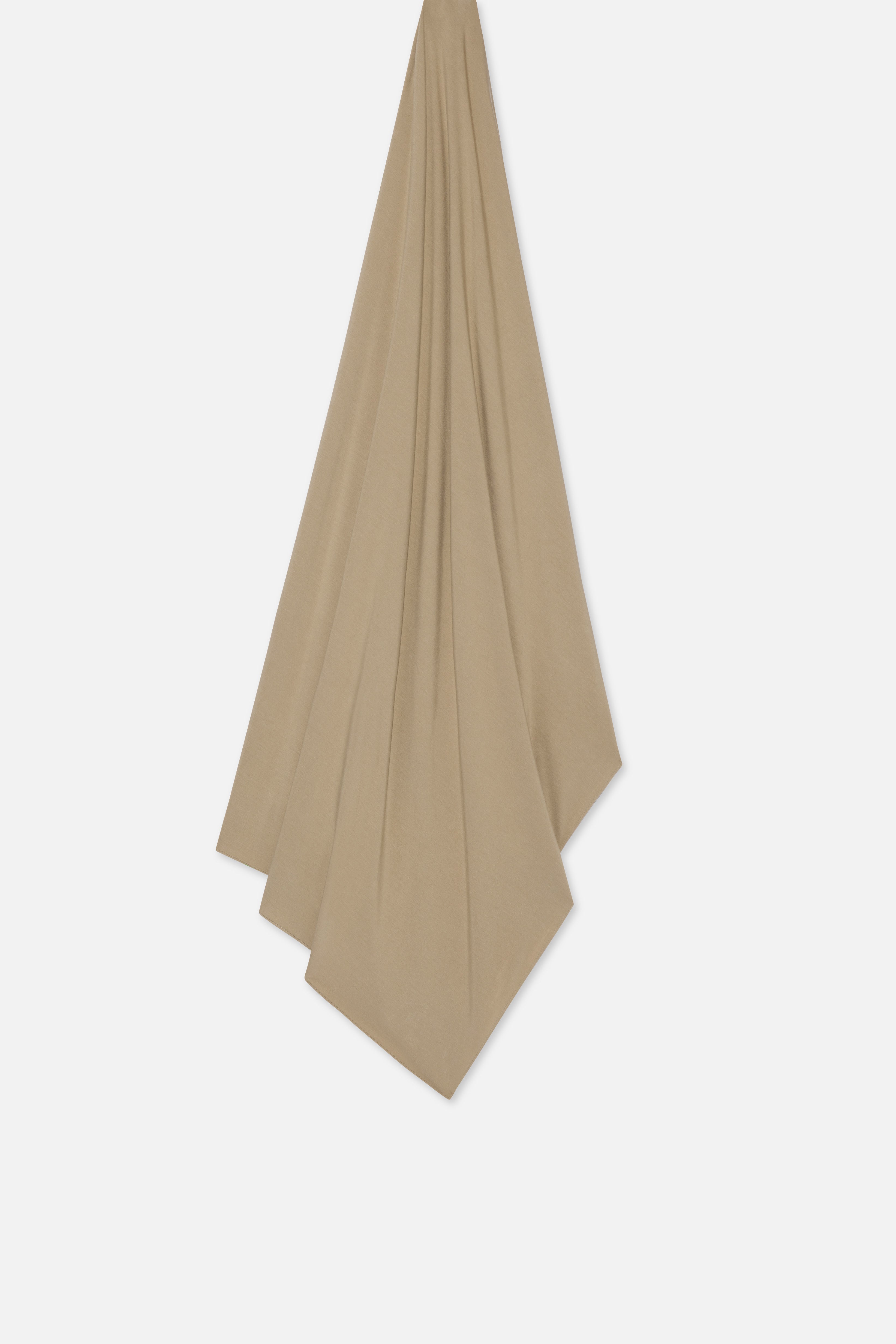 Bamboo Jersey Scarf | Mocha | MERRACHI