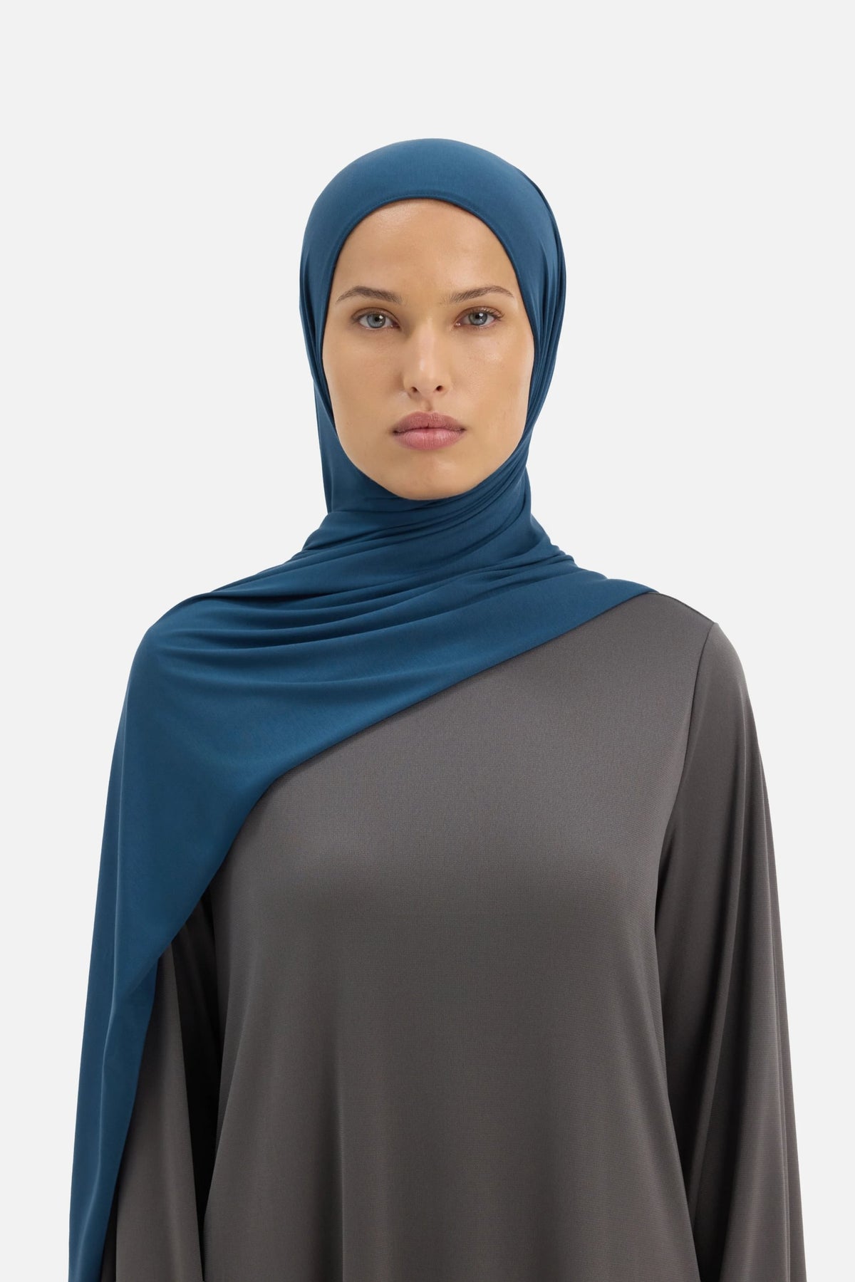Bamboo Jersey Scarf | Neptune