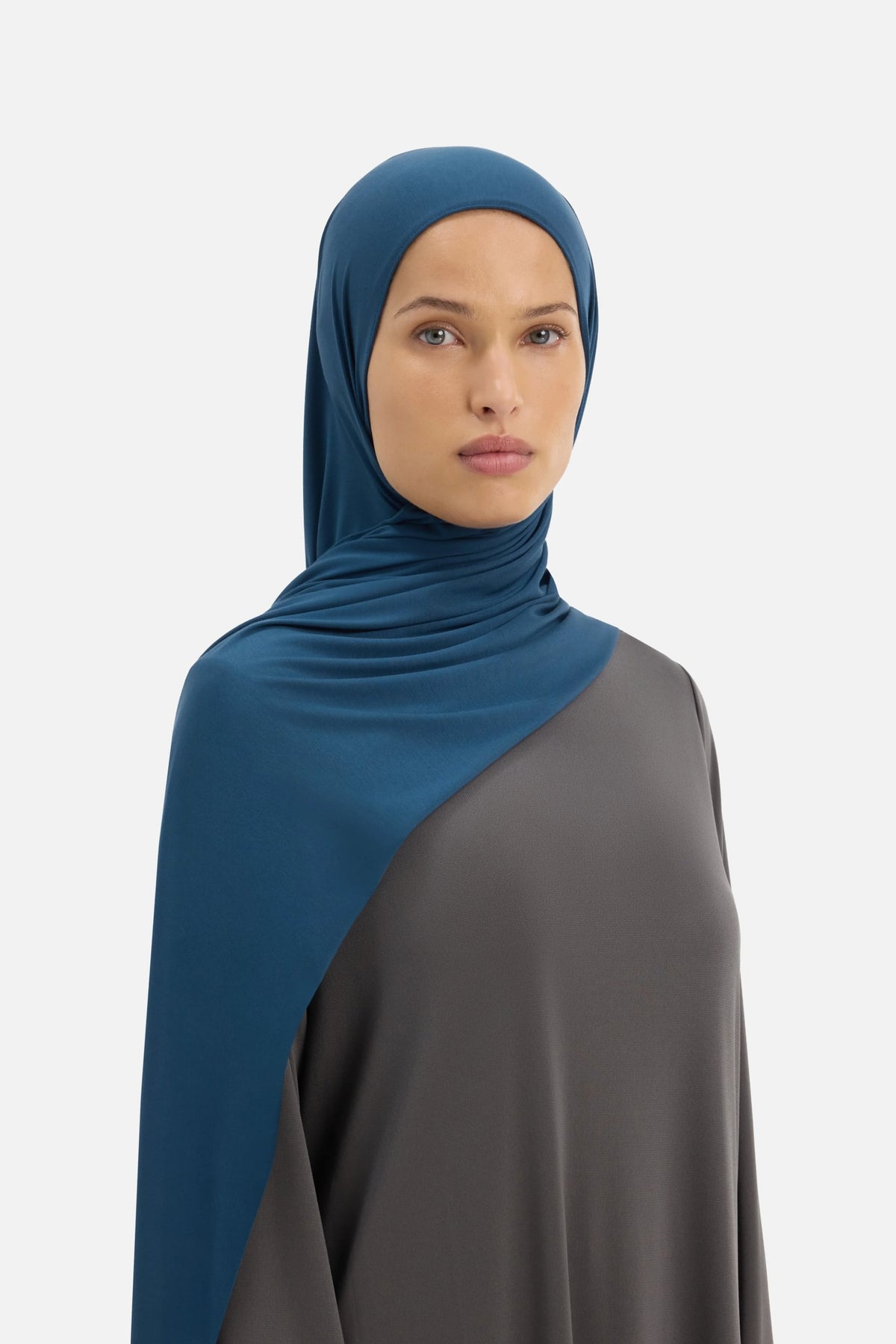 Bamboo Jersey Scarf | Neptune
