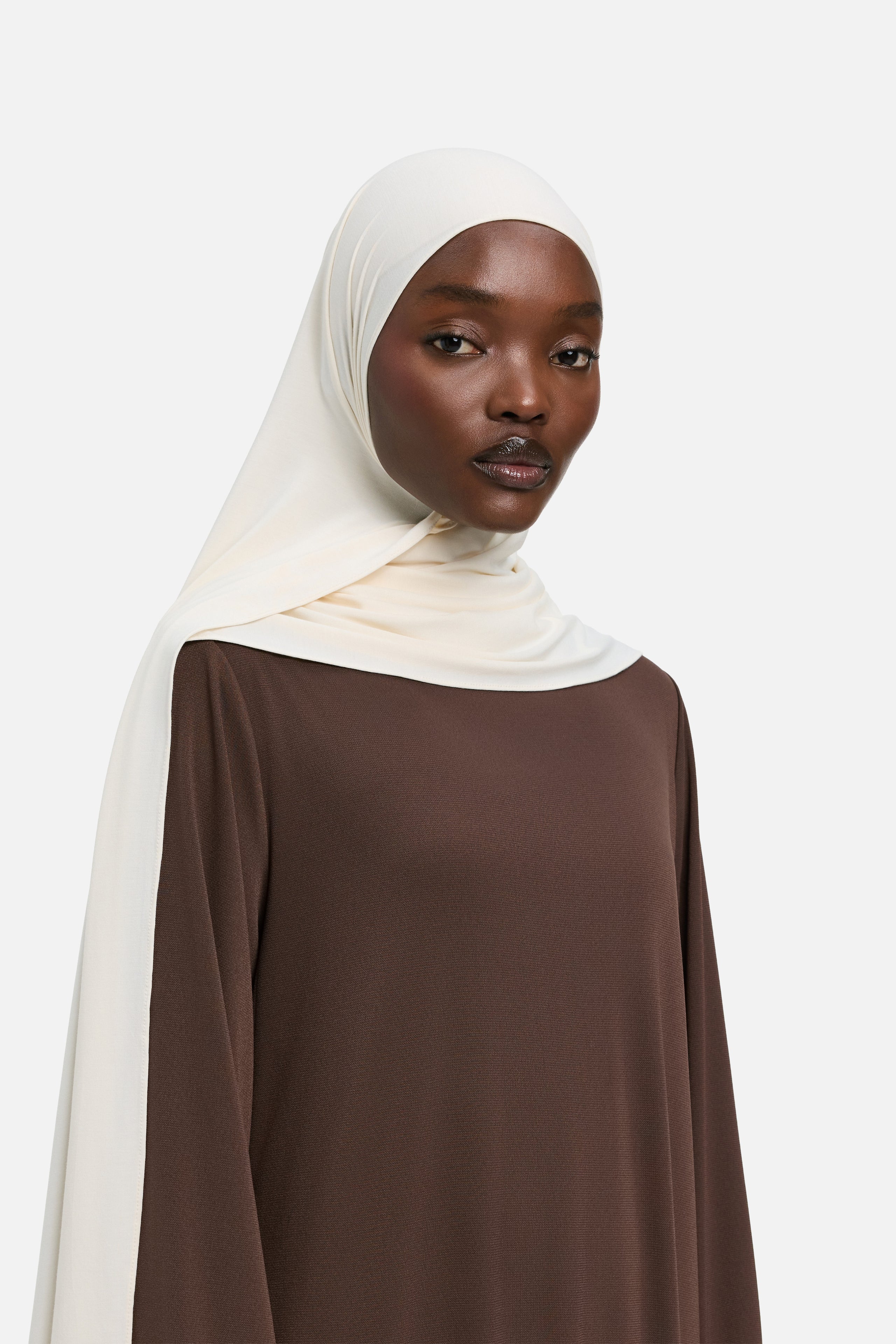 Bamboo Jersey Scarf | Off White