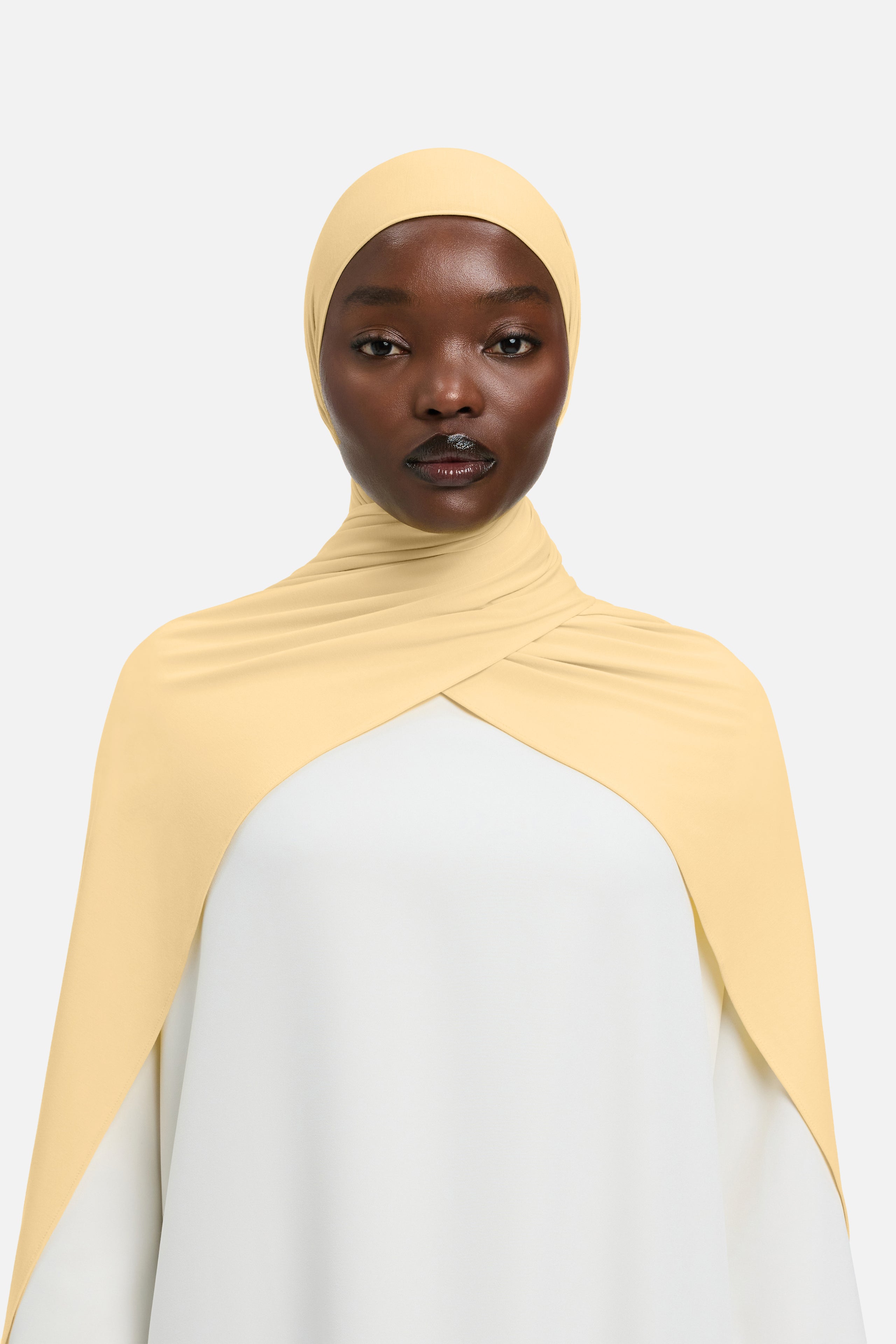 Bamboo Jersey Scarf | Sunset Yellow